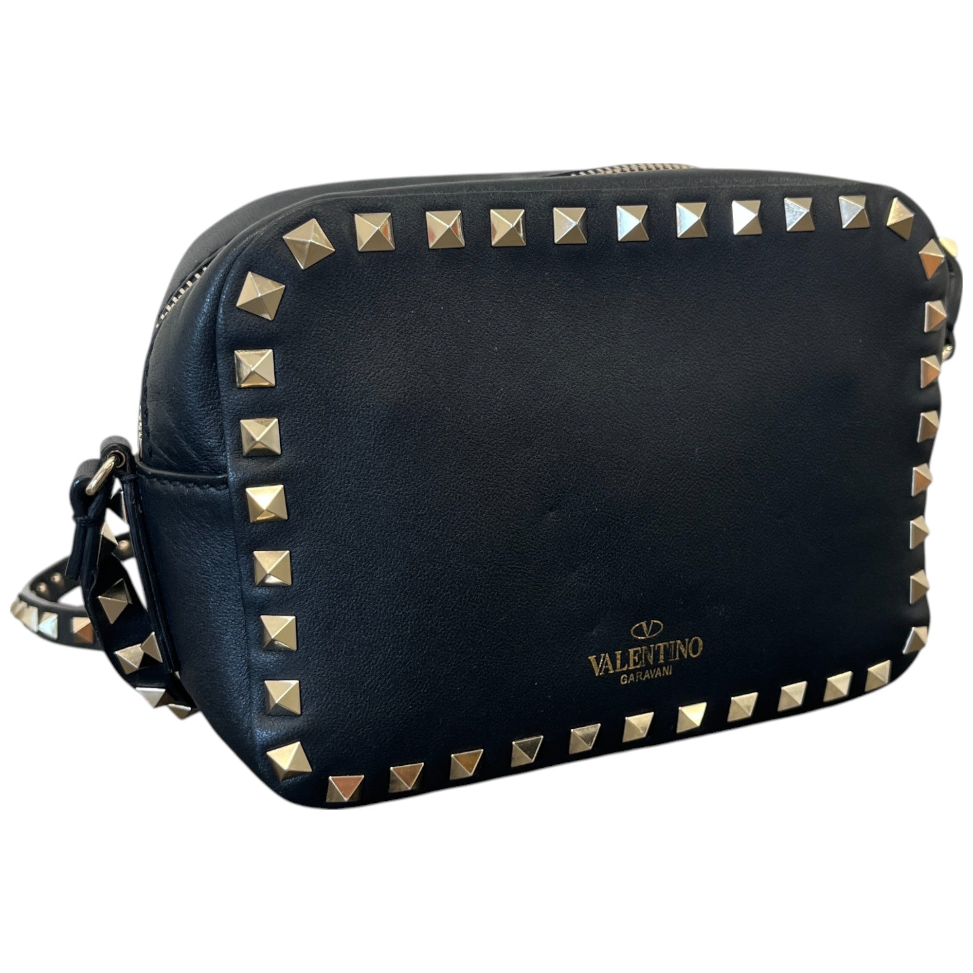Women's Rockstud Handbag Black