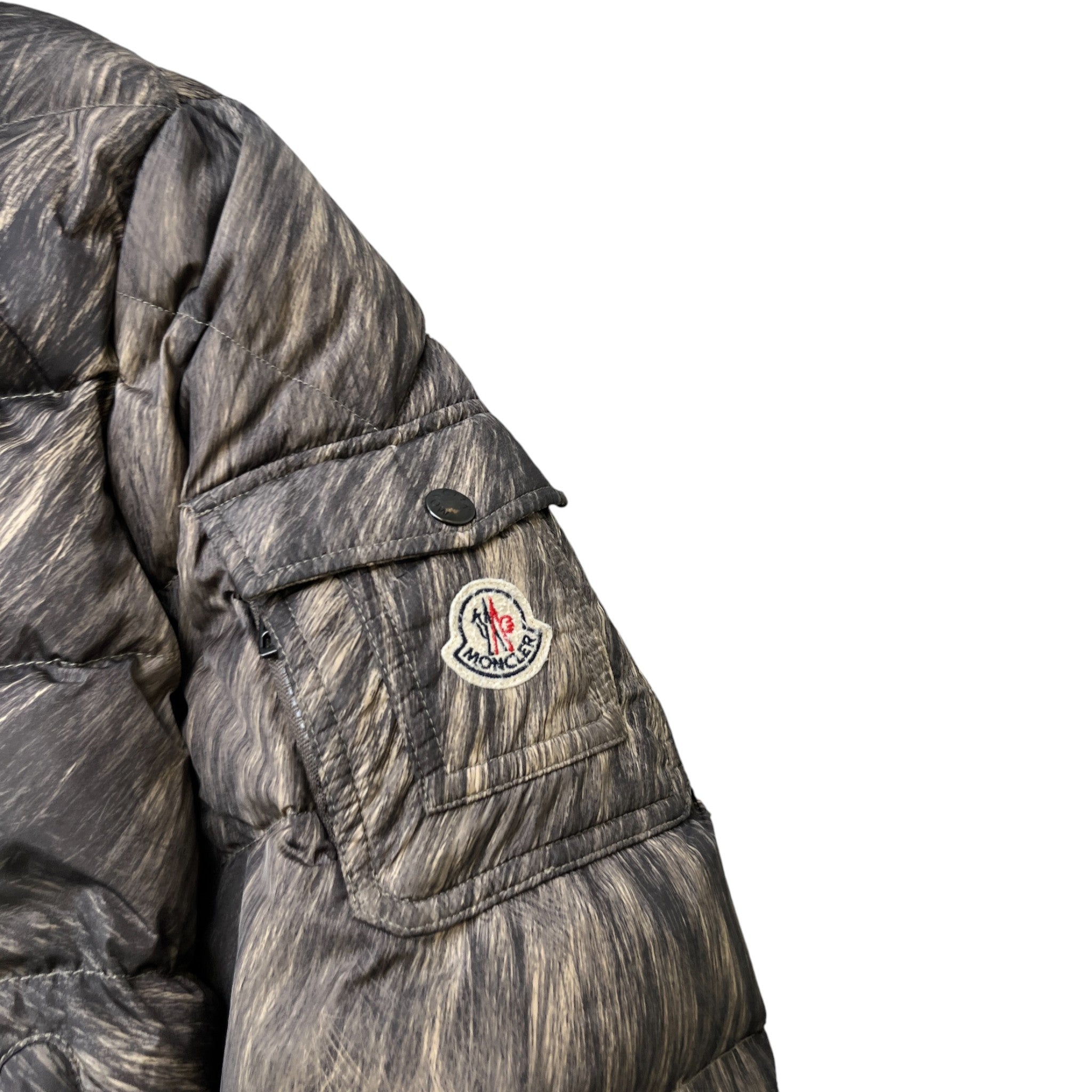 Men's Byron Down Jacket Brown Size 3 / L