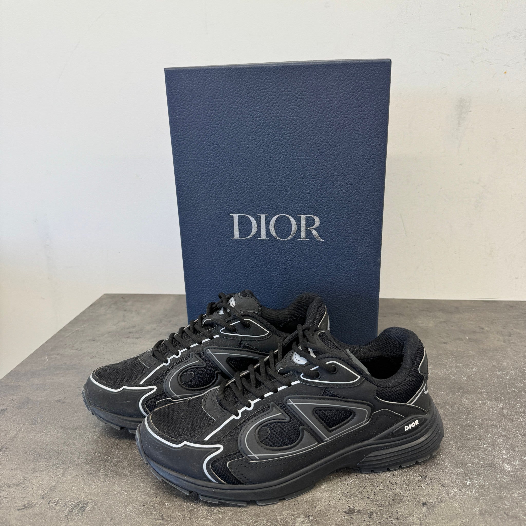 Men's B30 Low Trainers Black Size EU 42 / UK 8