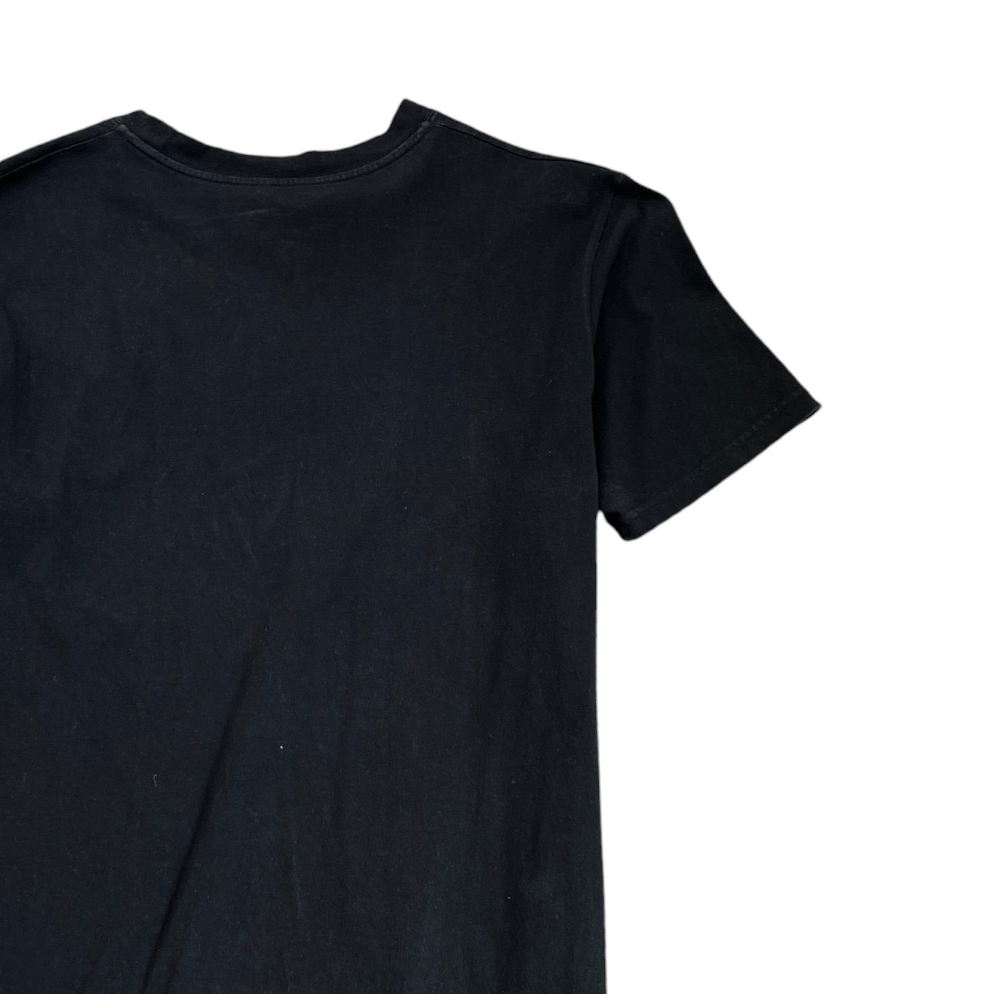 Men's Metallic Logo T-Shirt Black Size S