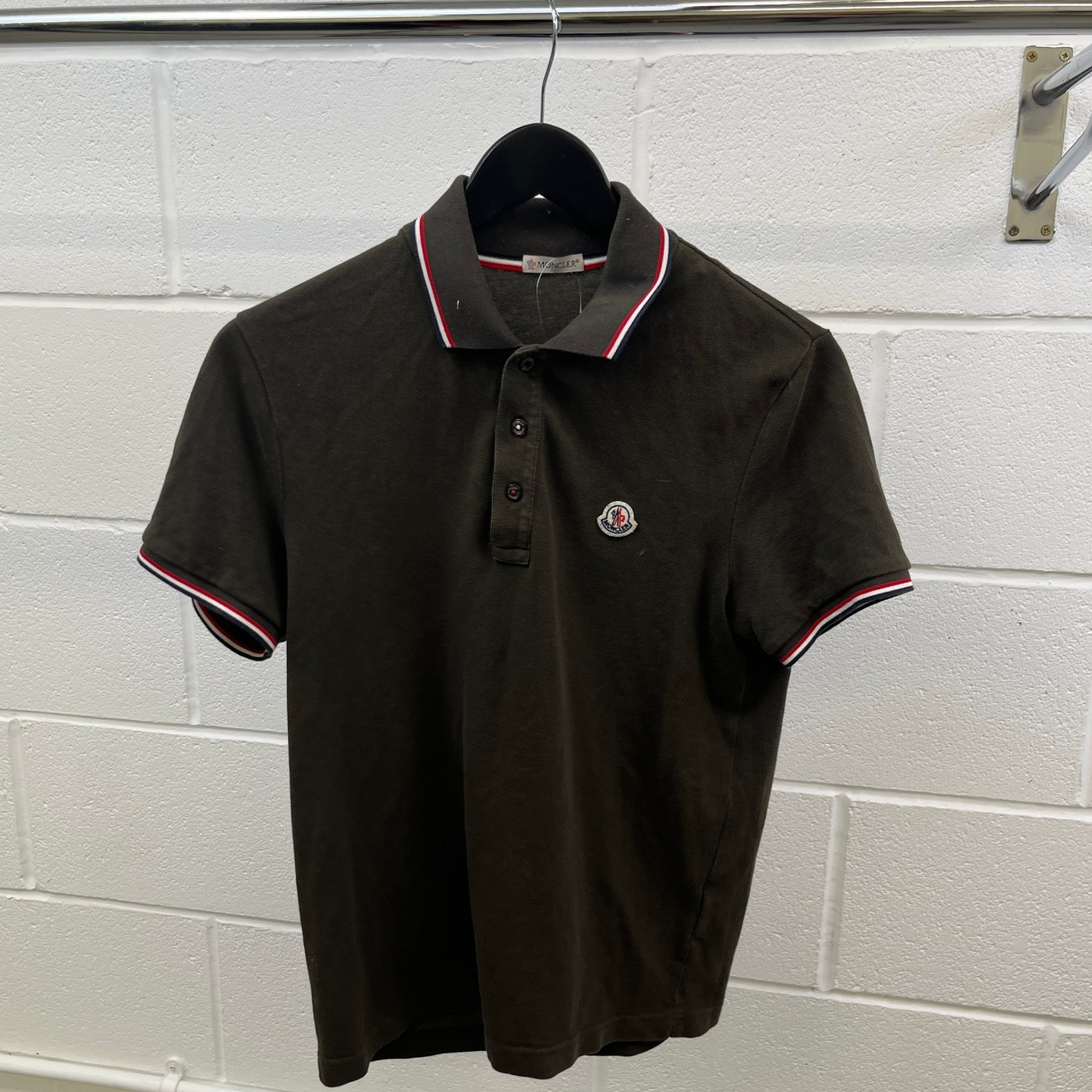 Men's Maglia Polo Shirt Khaki Size S