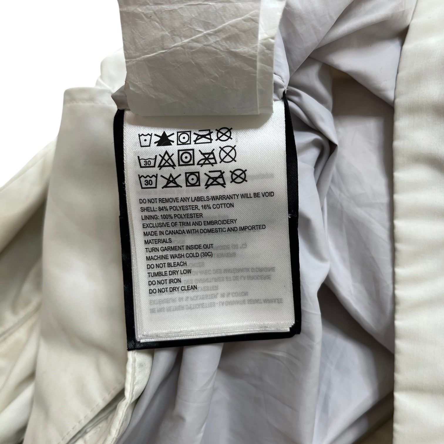 Men's Lockeport Jacket White Size XL
