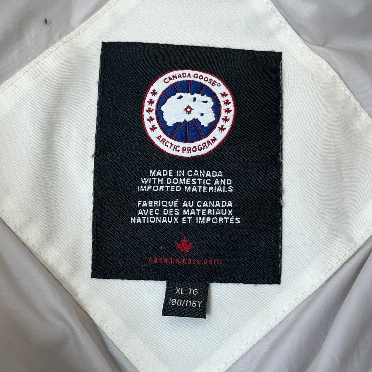 Men's Lockeport Jacket White Size XL