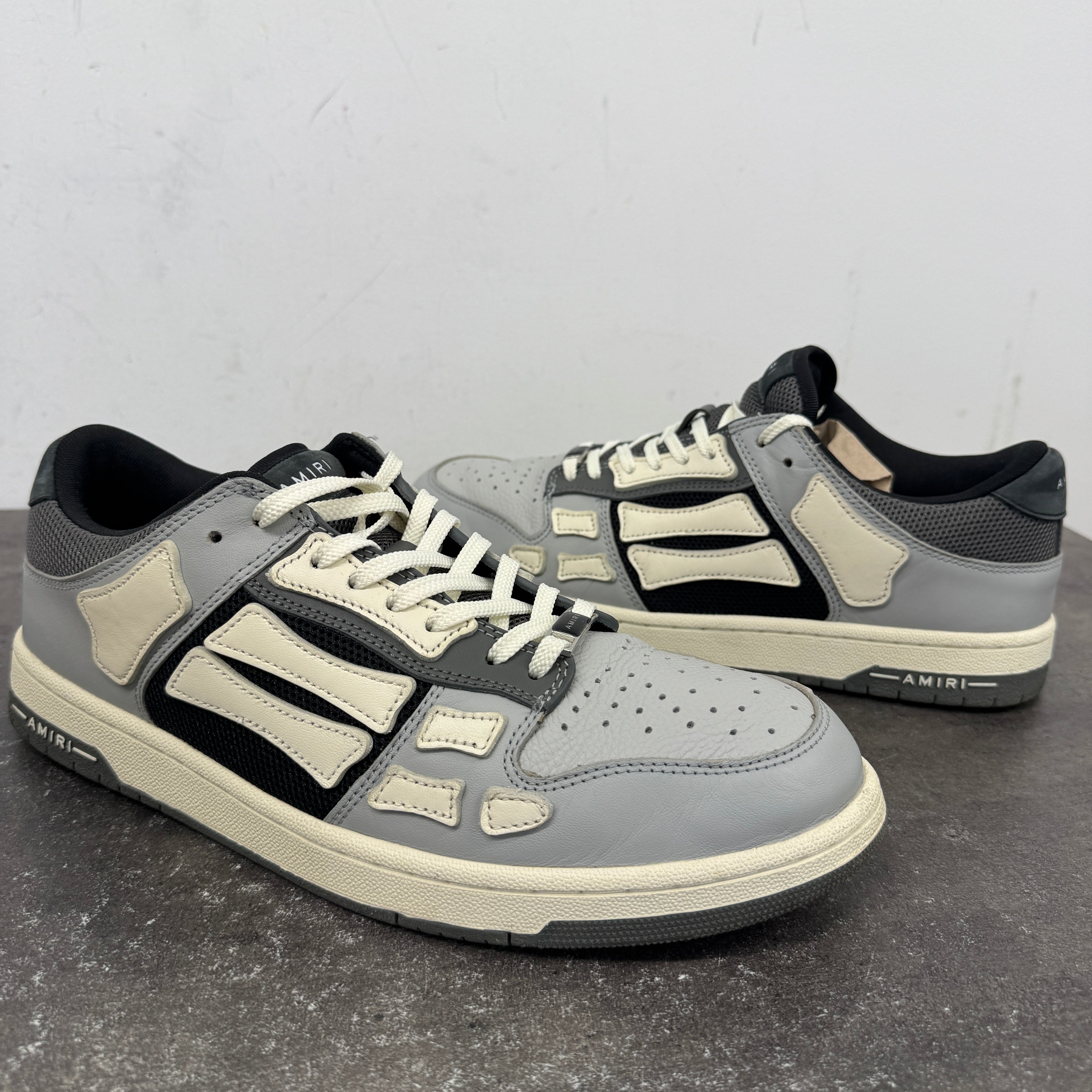 Men's Skel Top Low Trainers Grey Size EU 45 / UK 11