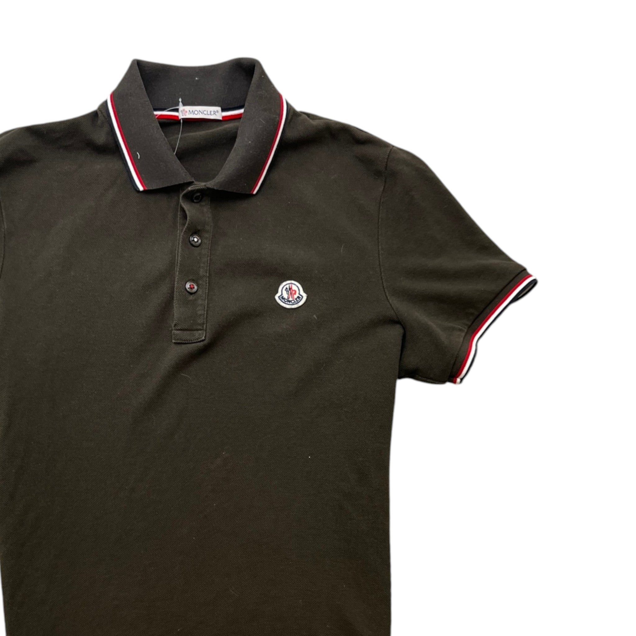 Men's Maglia Polo Shirt Khaki Size S