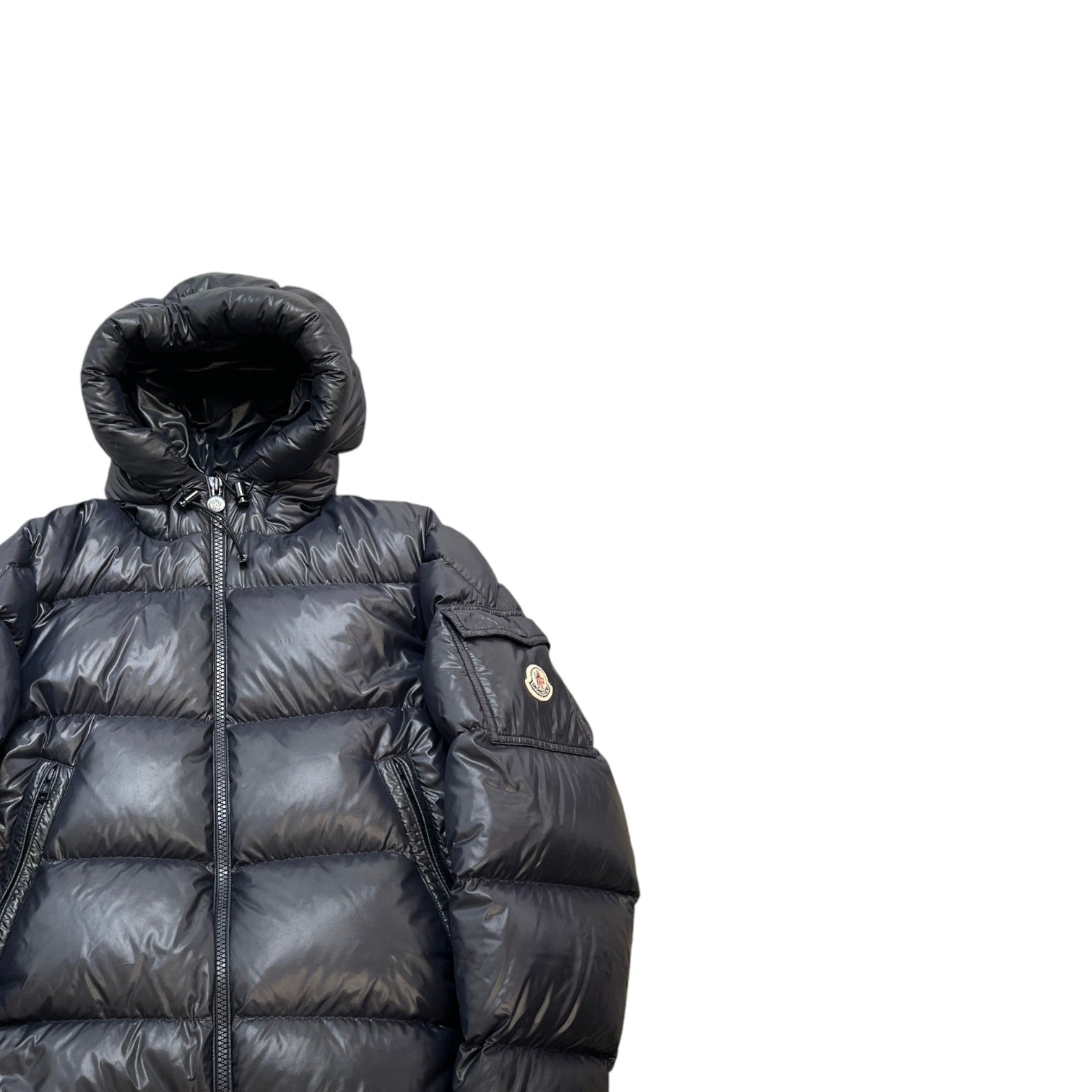 Men's Ecrins Hooded Down Jacket Navy Size 3 / L