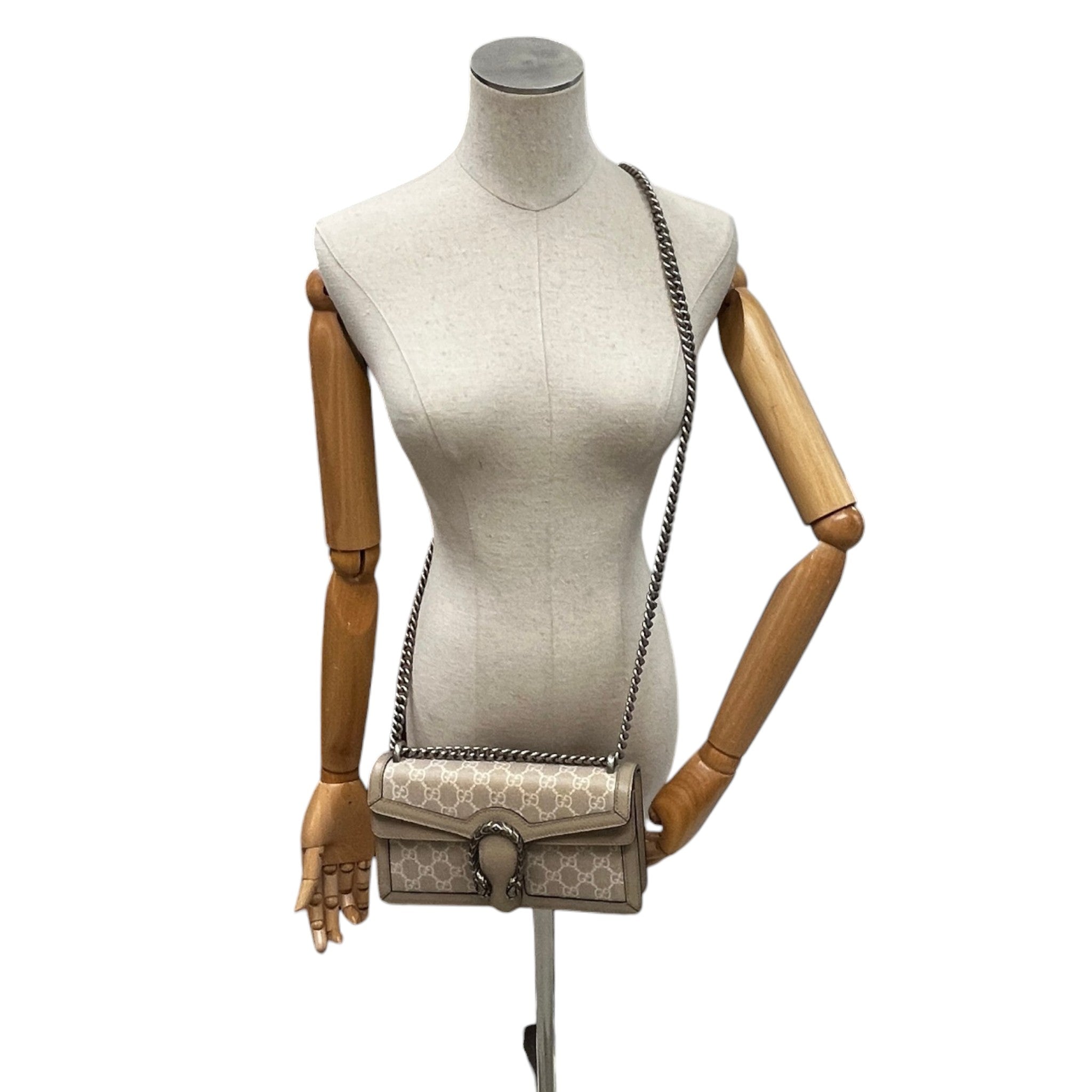 Women's Dionysus Gg Supreme Bag Beige