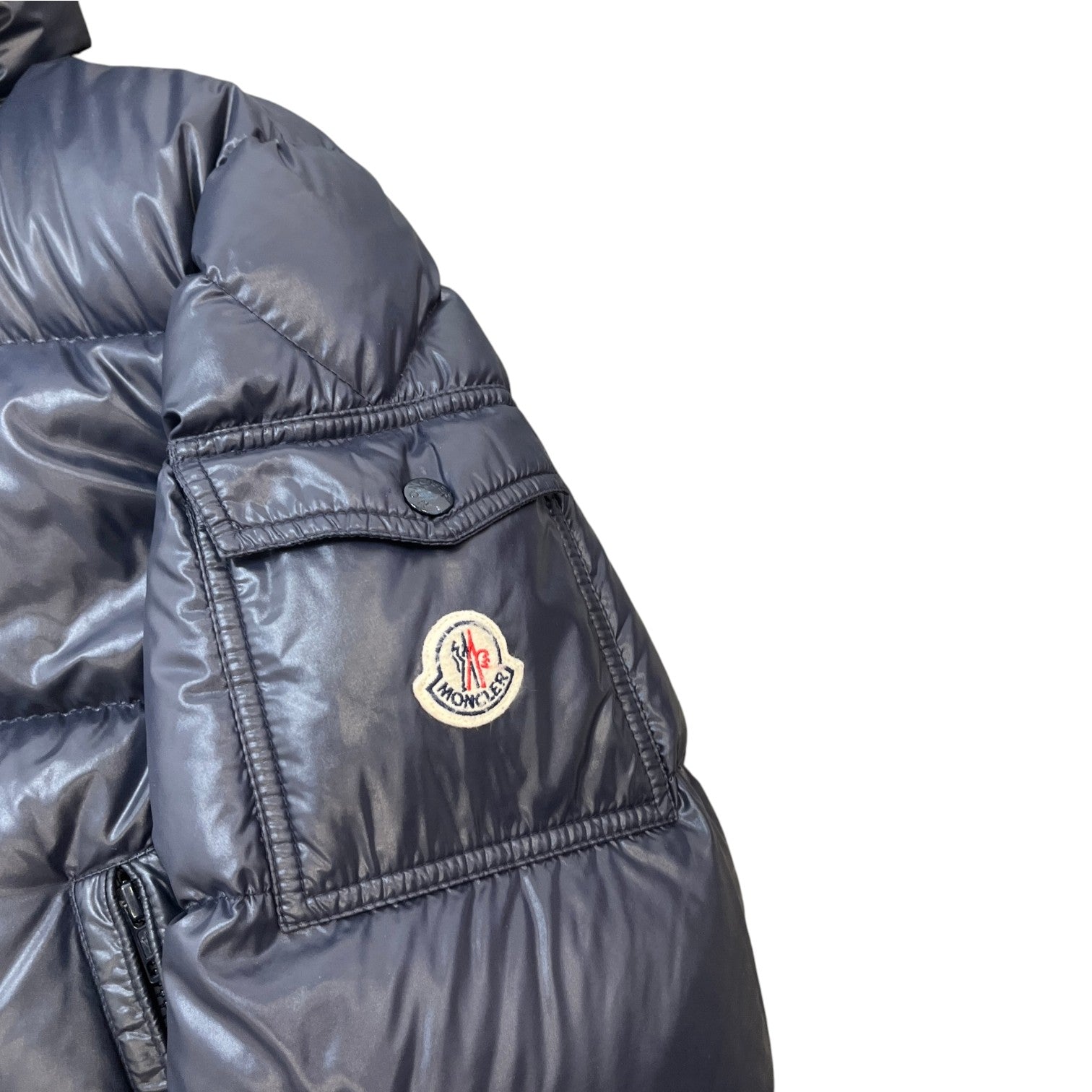 Men's Ecrins Hooded Down Jacket Navy Size 3 / L