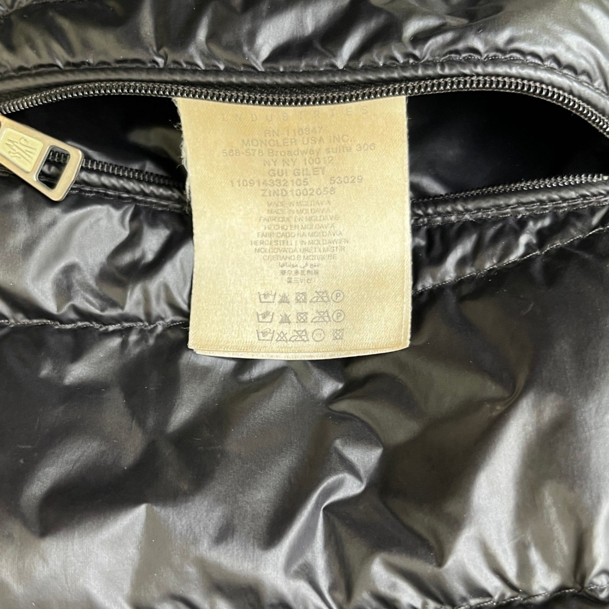 Men's Gui Gilet Black Size 1 / S