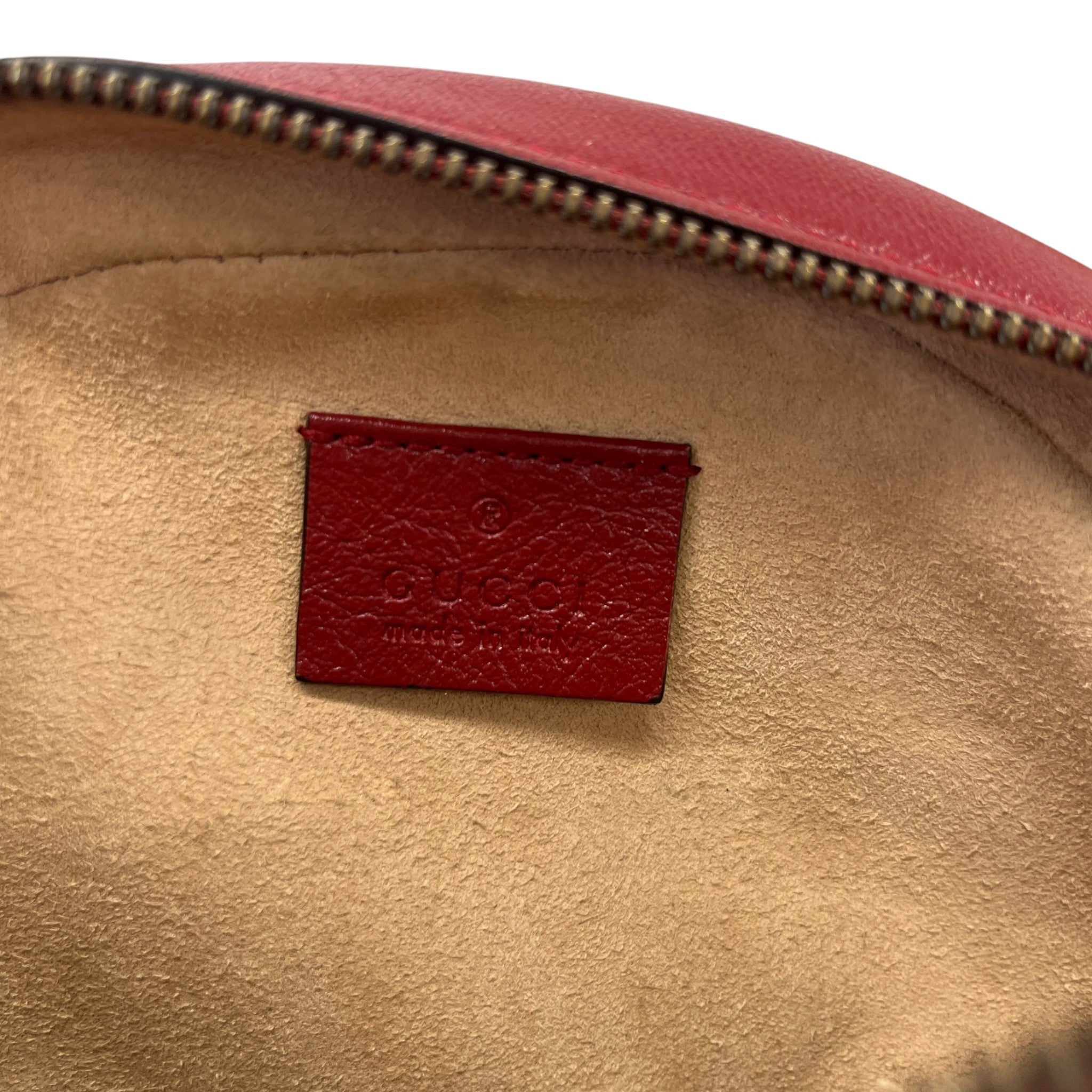 Women's Gg Marmont Round Bag Red