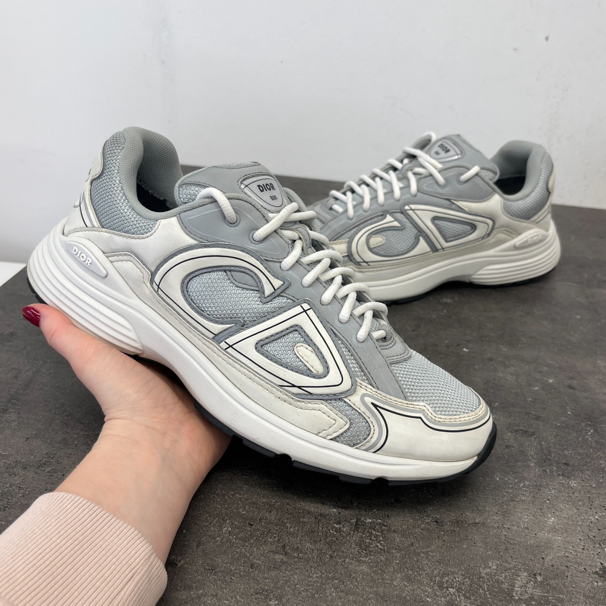 Men's B30 Low Trainers White Size EU 42 / UK 8