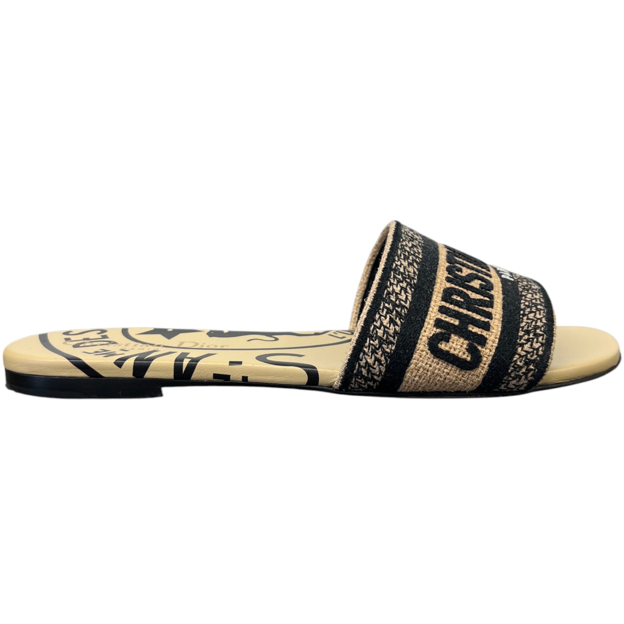 Women's Dway Slides Beige Size EU 36.5 / UK 3.5