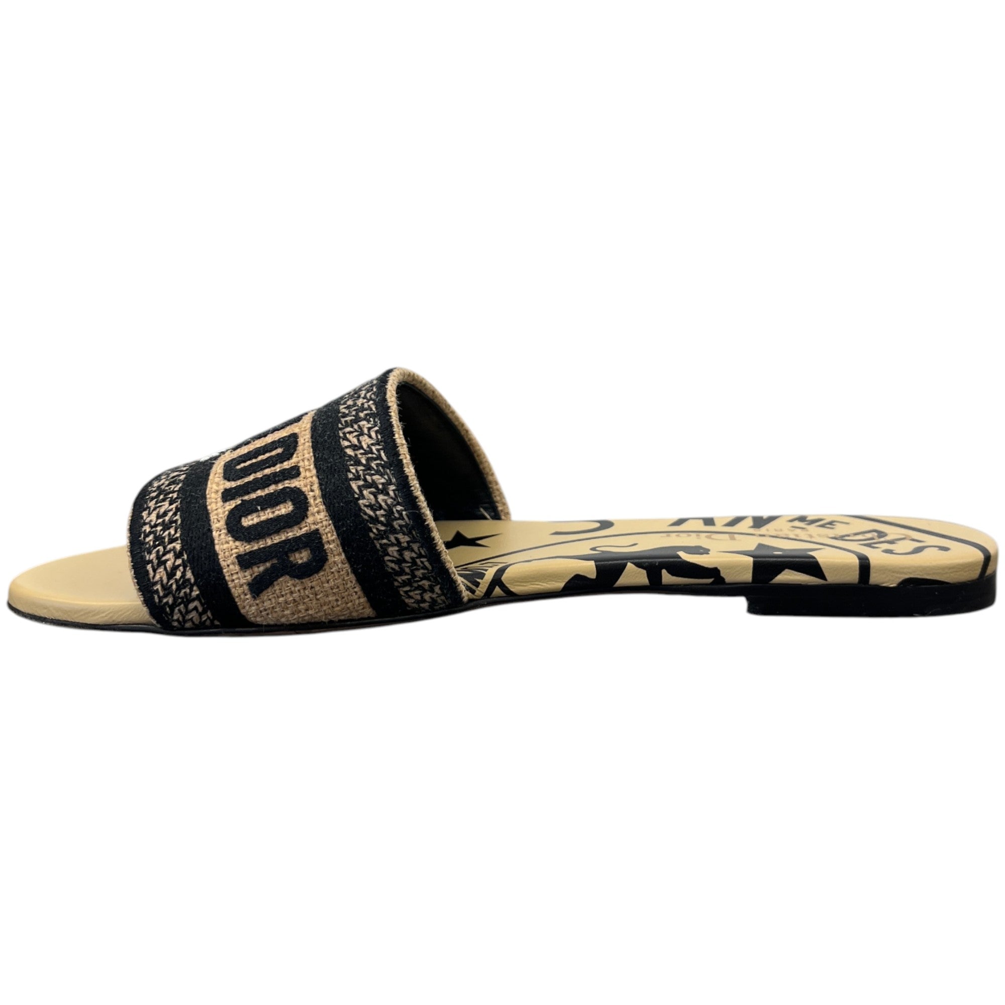 Women's Dway Slides Beige Size EU 36.5 / UK 3.5