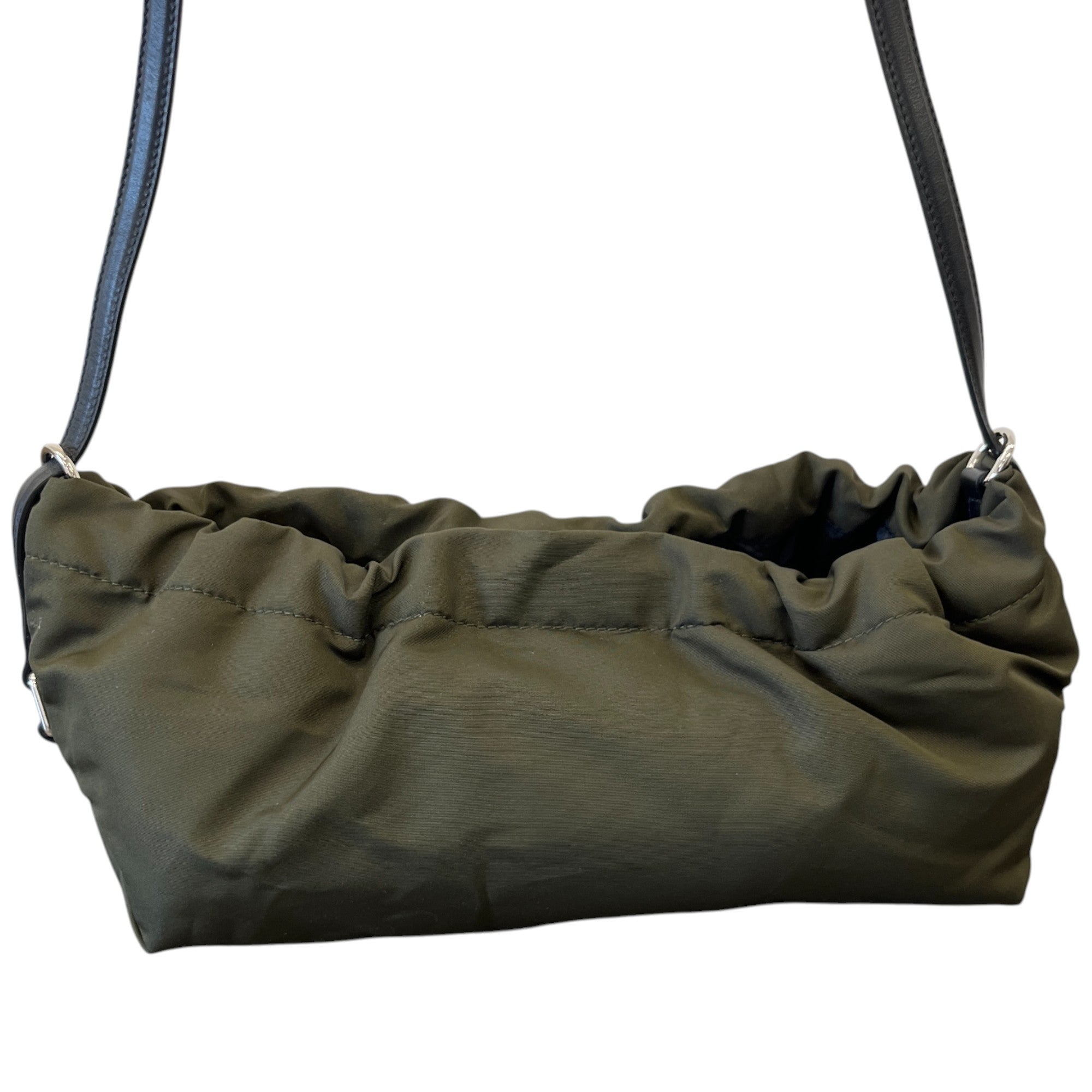 Women's Graffiti Logo Print Bag Khaki