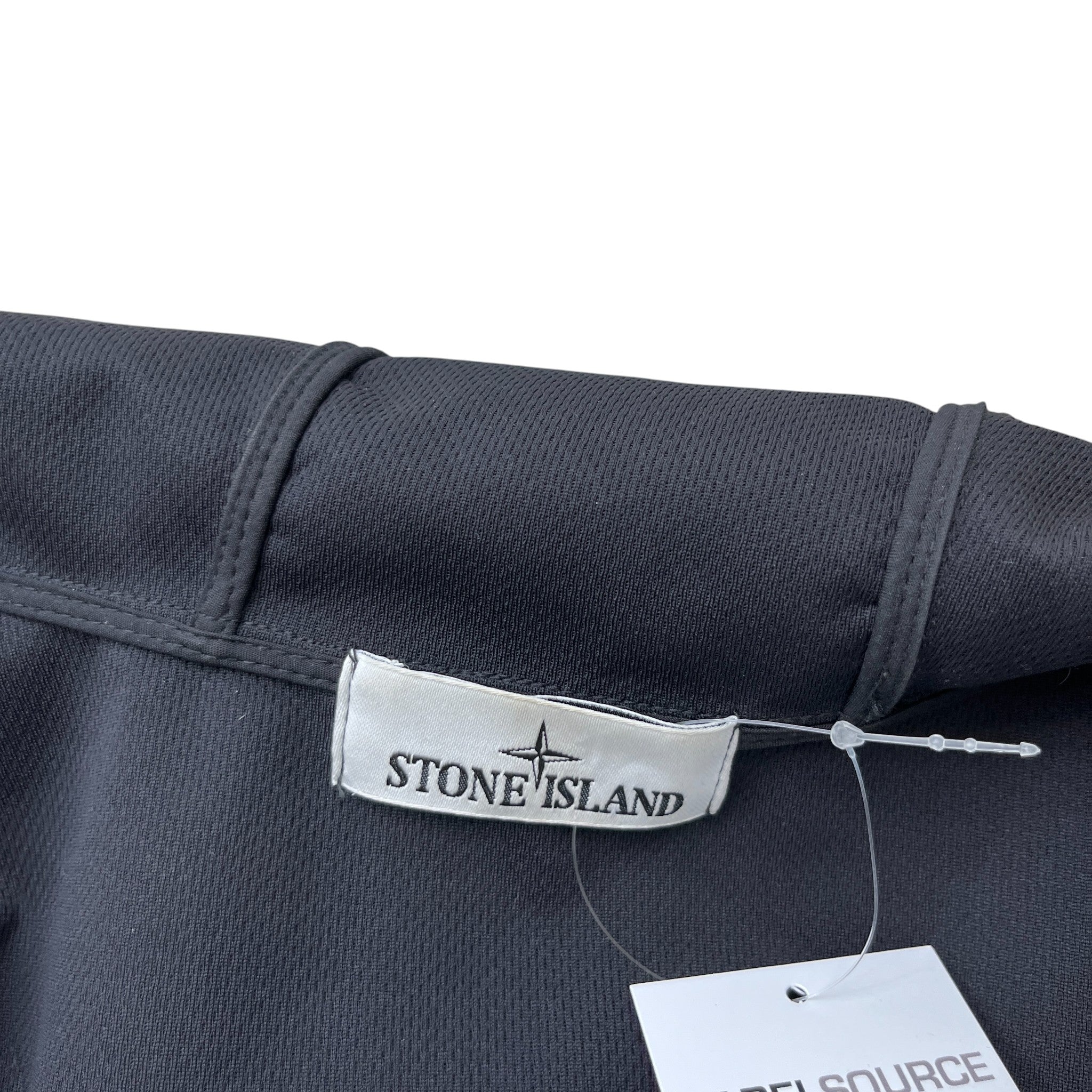 Men's Applique Logo Jacket Black Size L