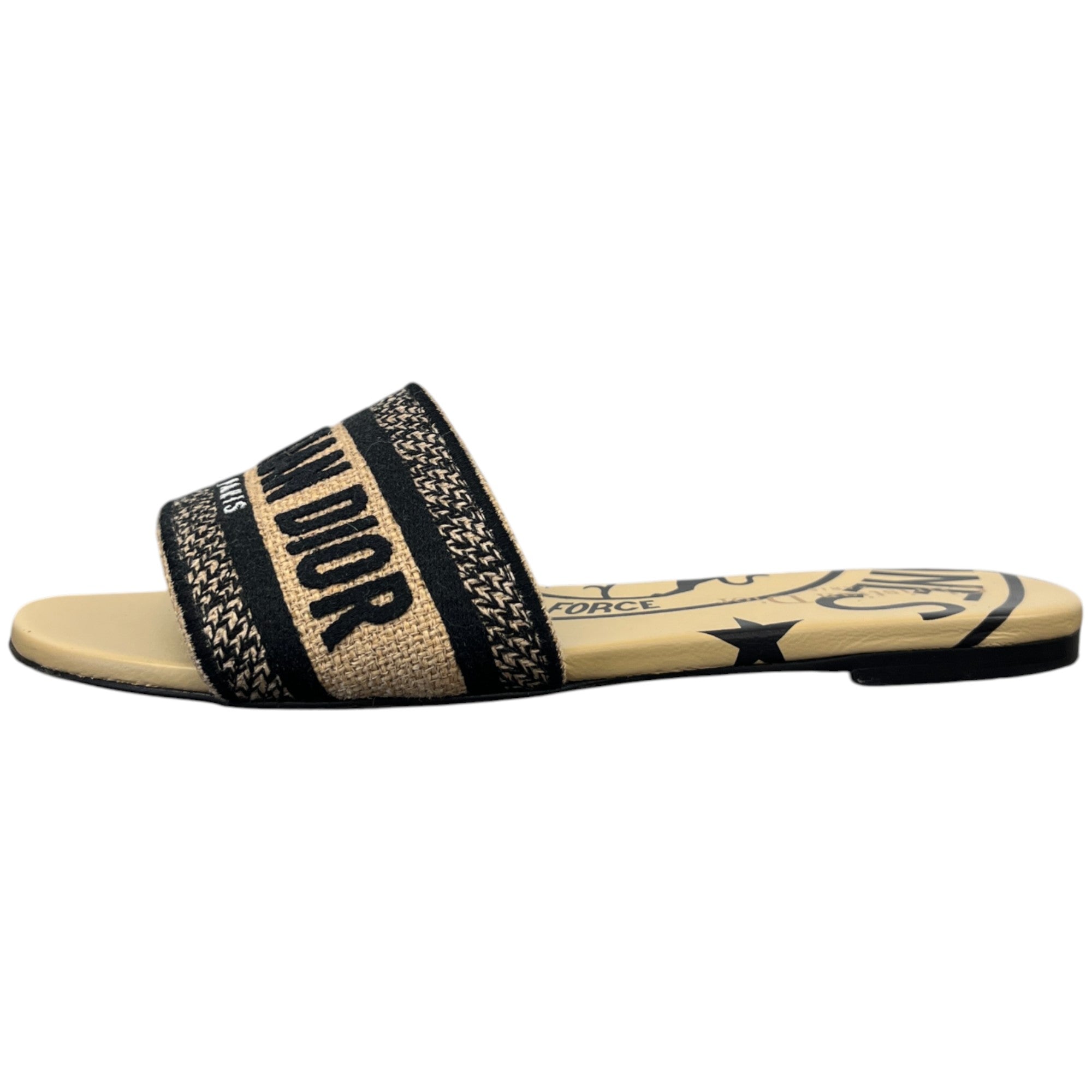 Women's Dway Slides Beige Size EU 36.5 / UK 3.5