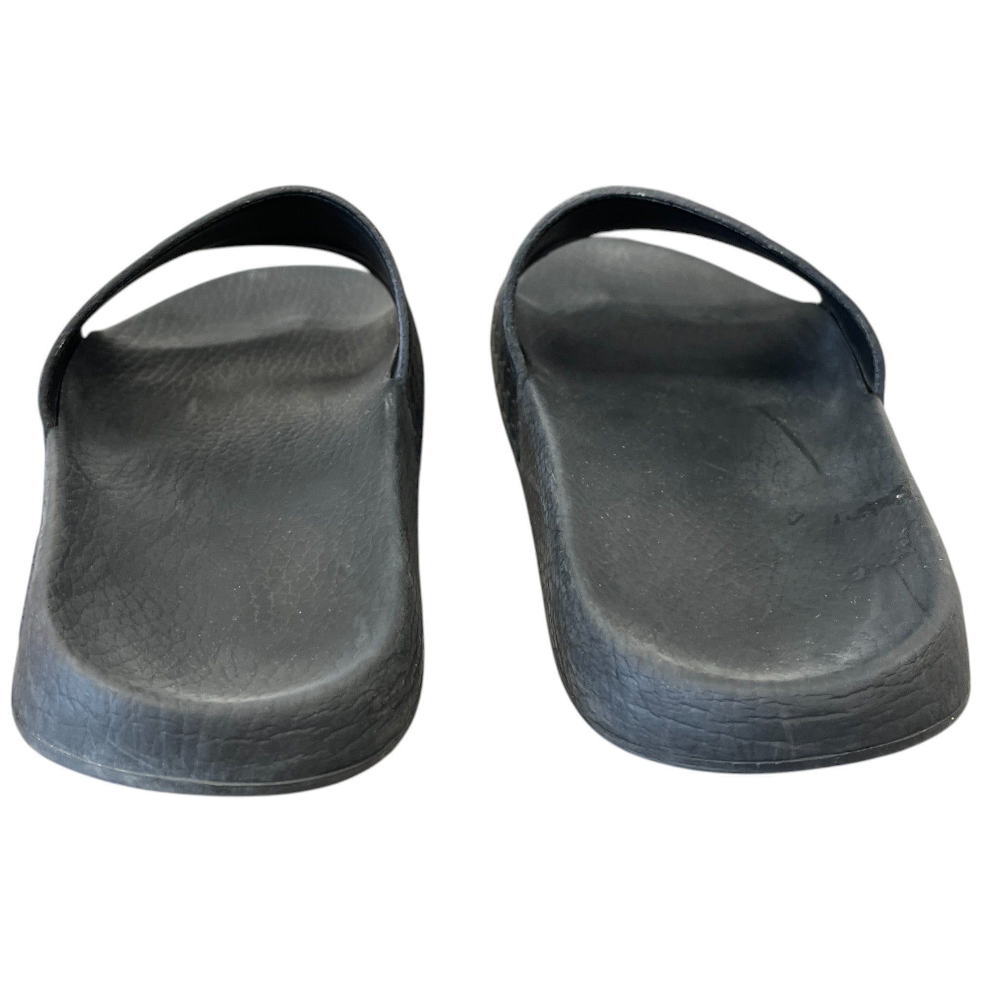 Men's Gg Embossed Logo Slides Black Size EU 41 / UK 7