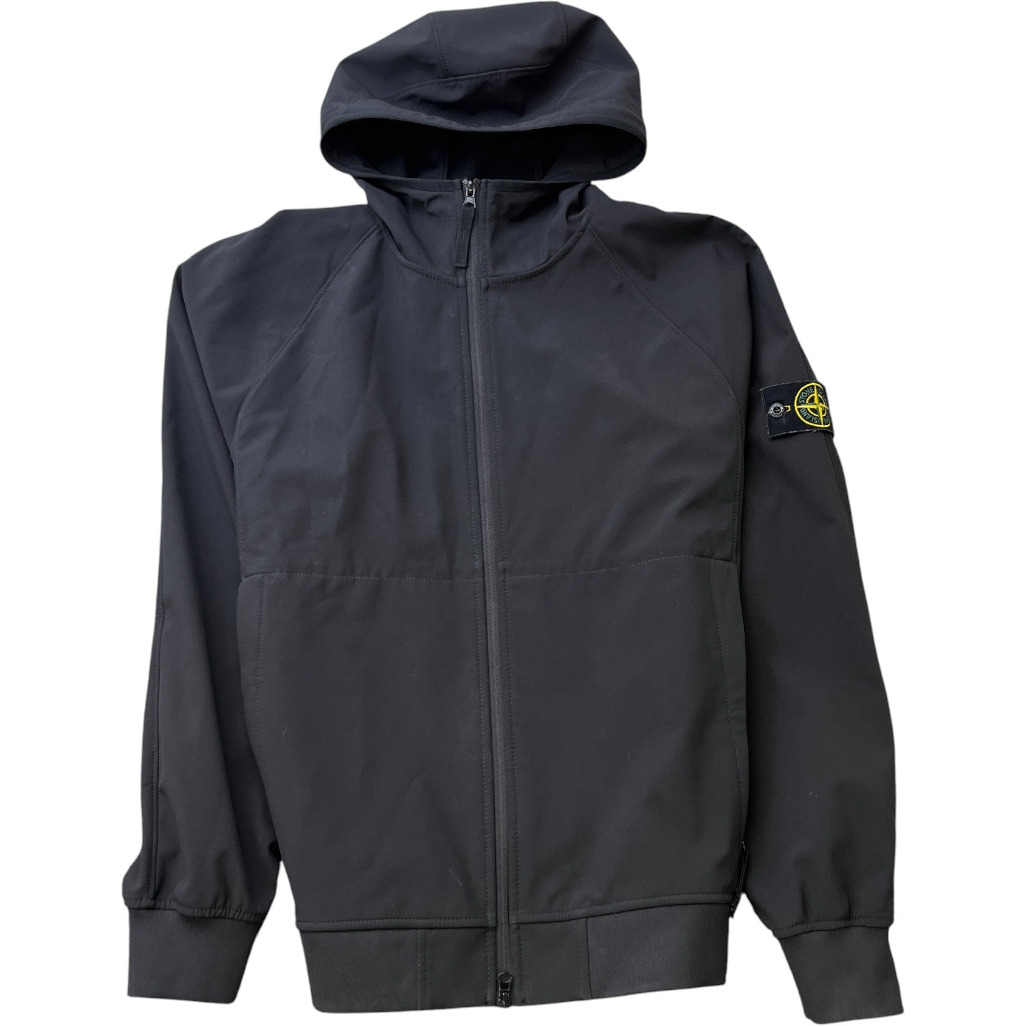 Men's Applique Logo Jacket Black Size L