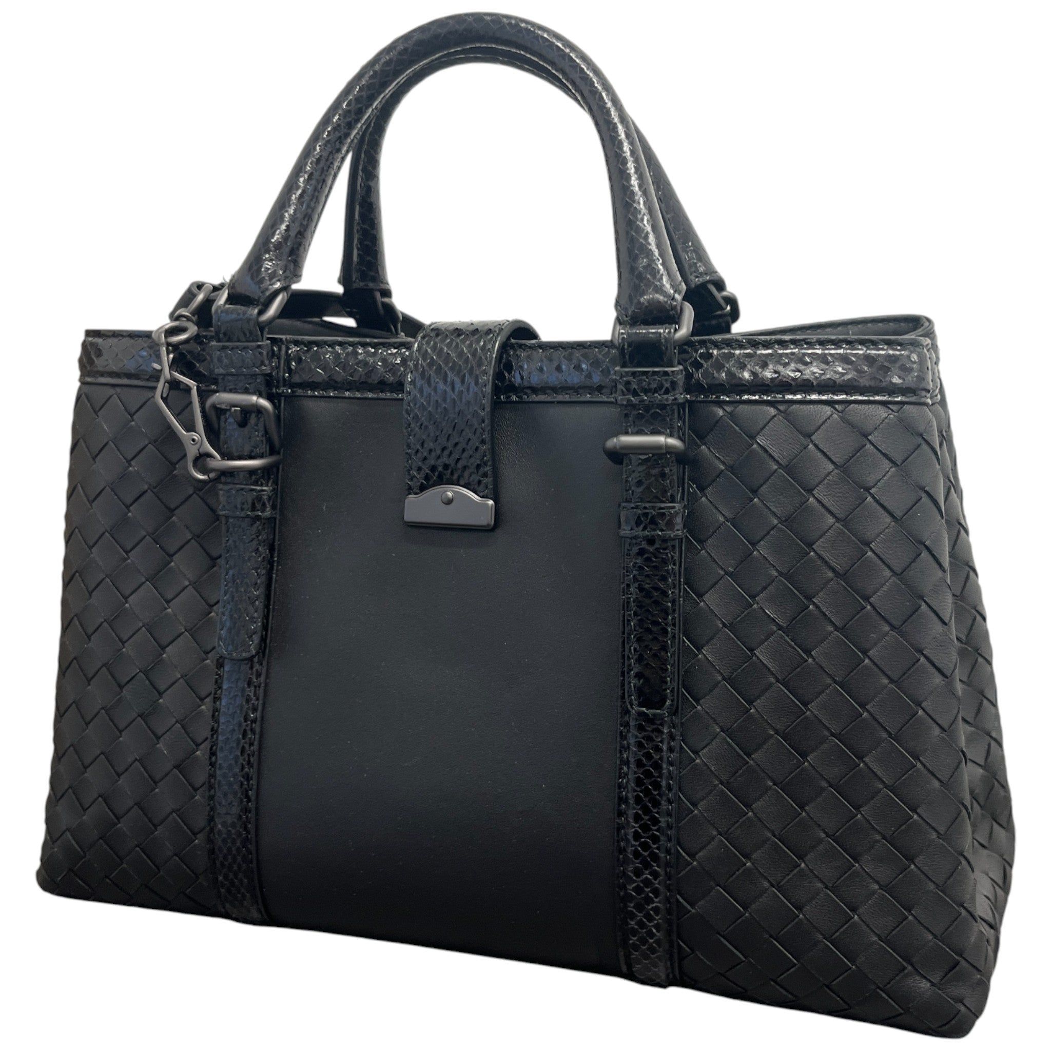 Women's Veneta Roma Small Handbag Black