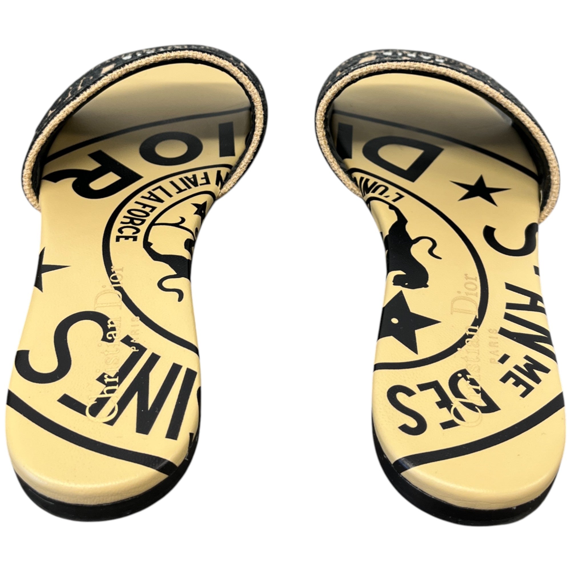 Women's Dway Slides Beige Size EU 36.5 / UK 3.5