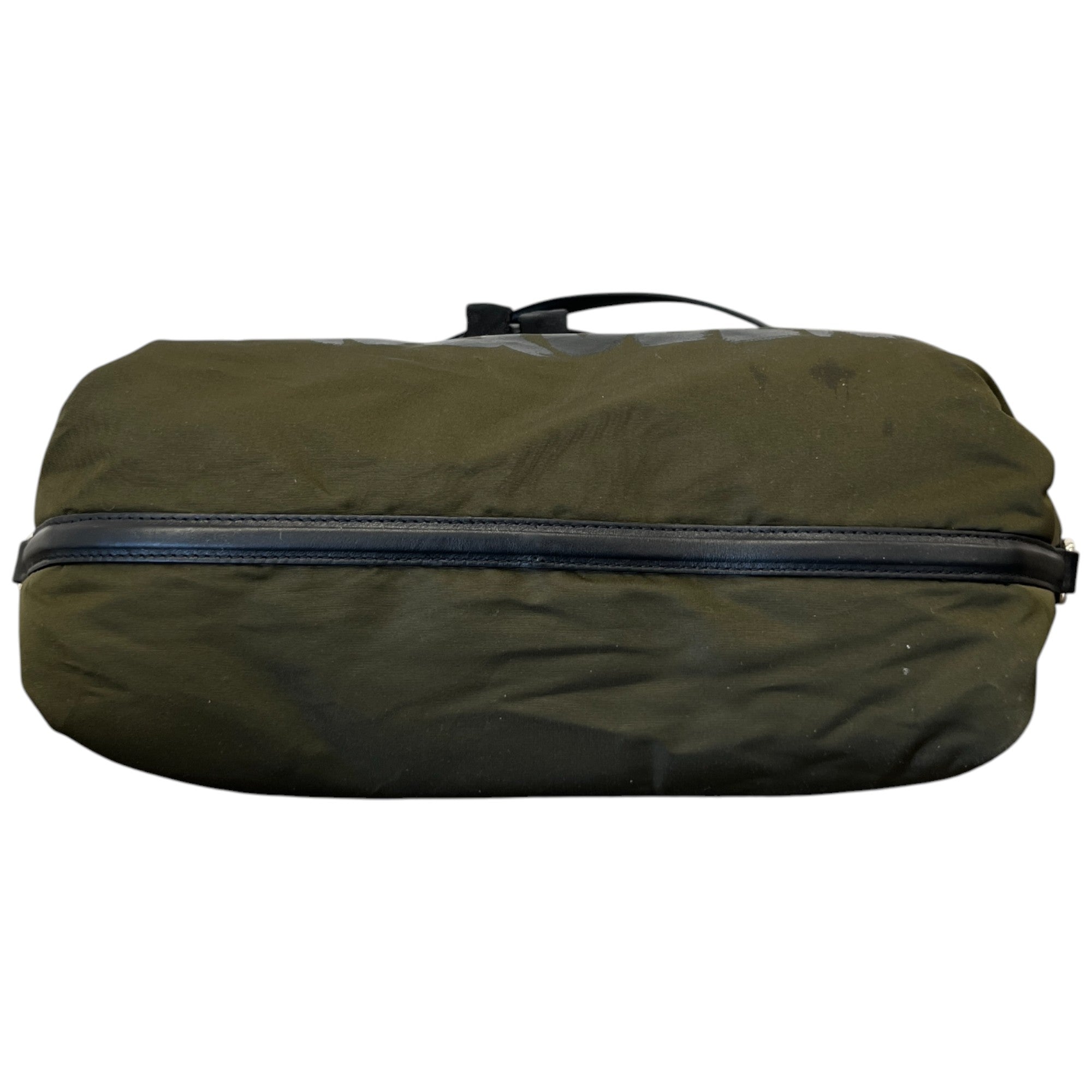 Women's Graffiti Logo Print Bag Khaki