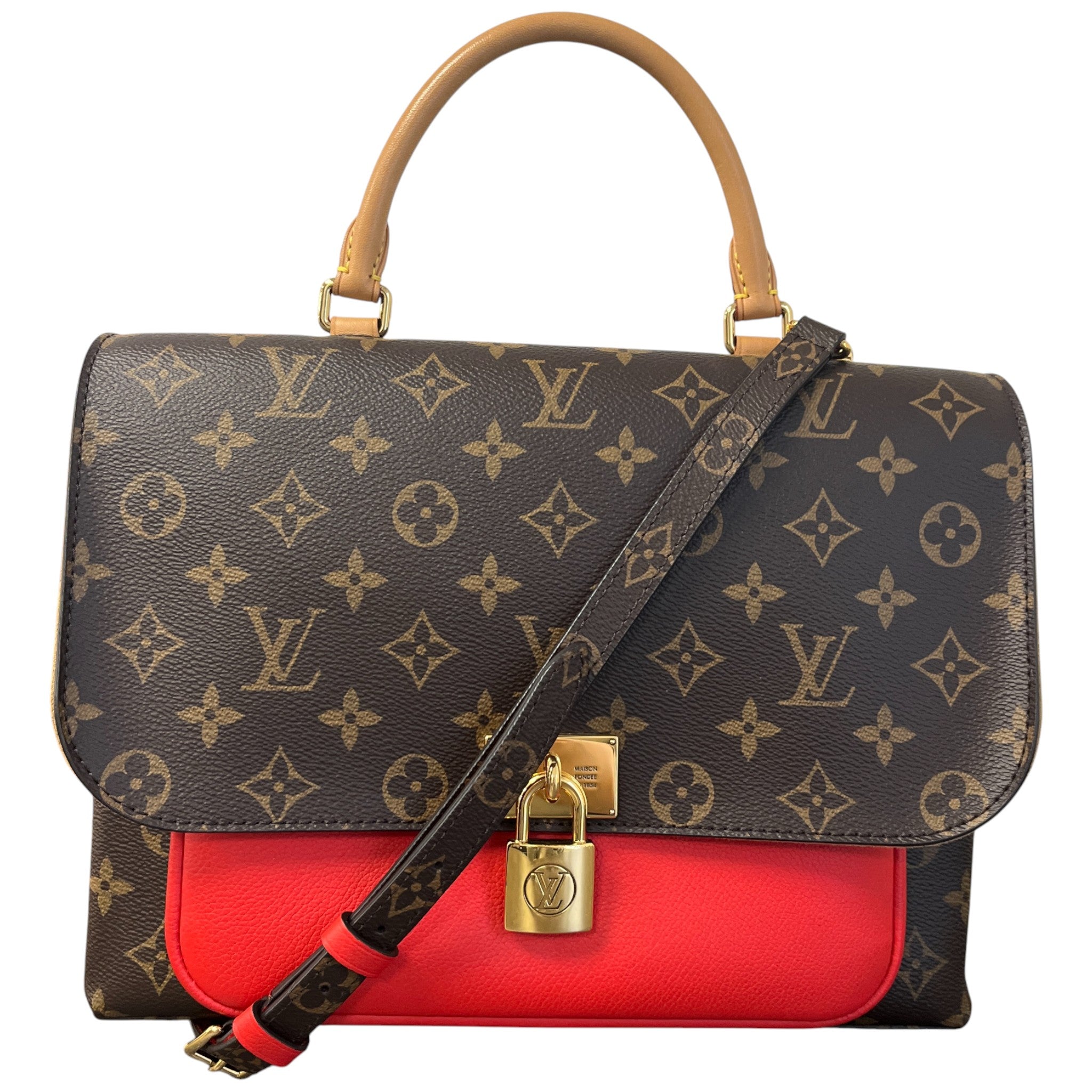 Women's Monogram Marignan Handbag Brown