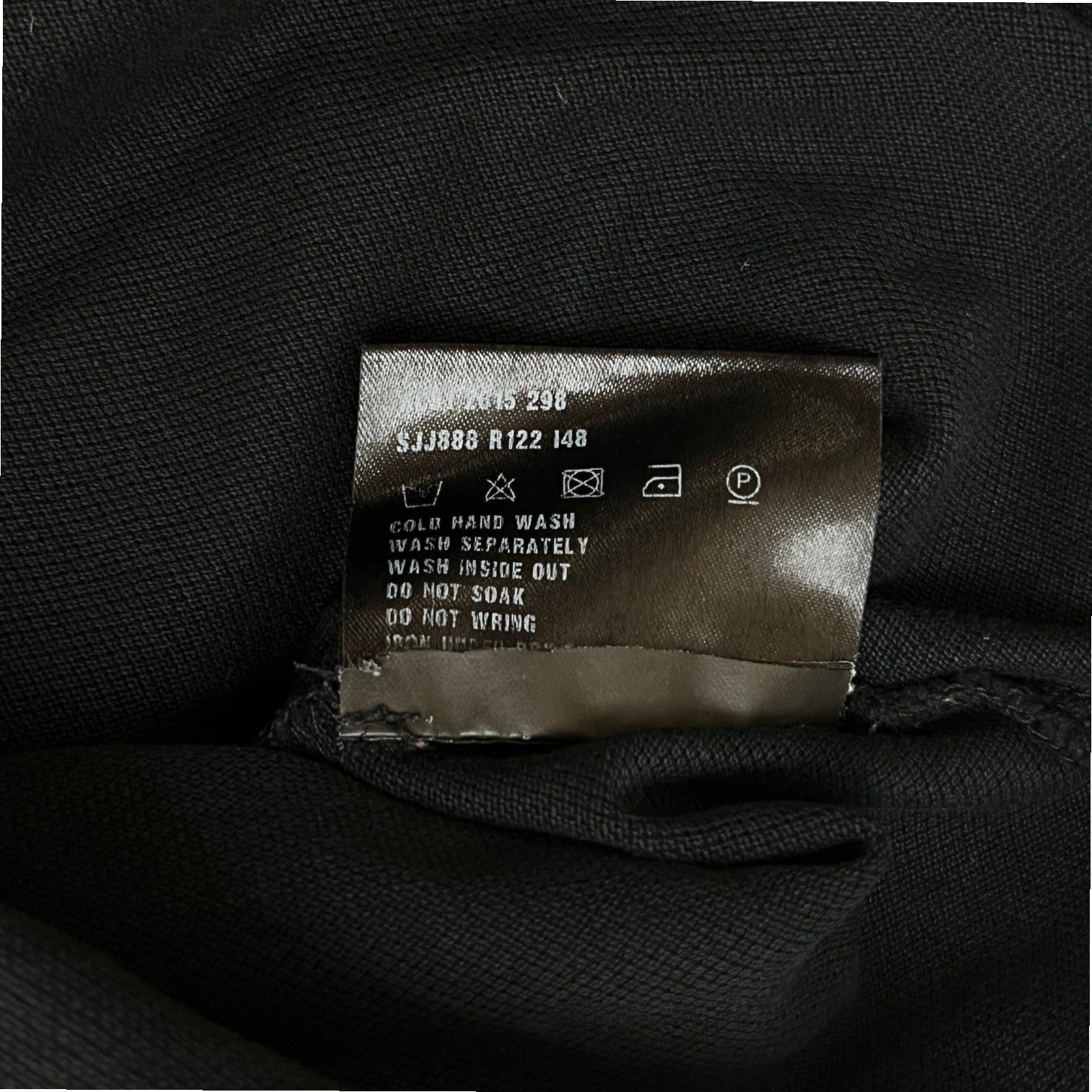 Men's Linea Rossa Polo Shirt Black Size XXXL