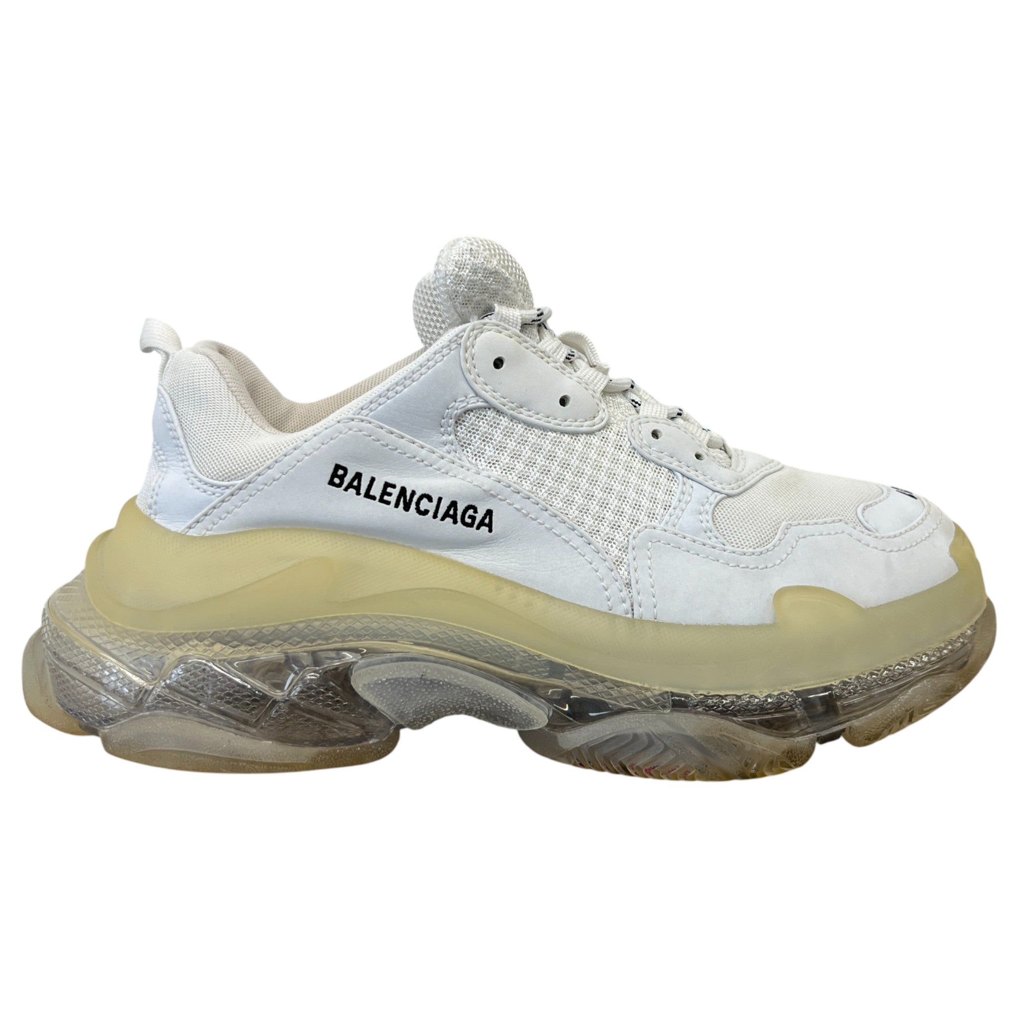 Men's Triple S Low Trainers White Size EU 41 / UK 7