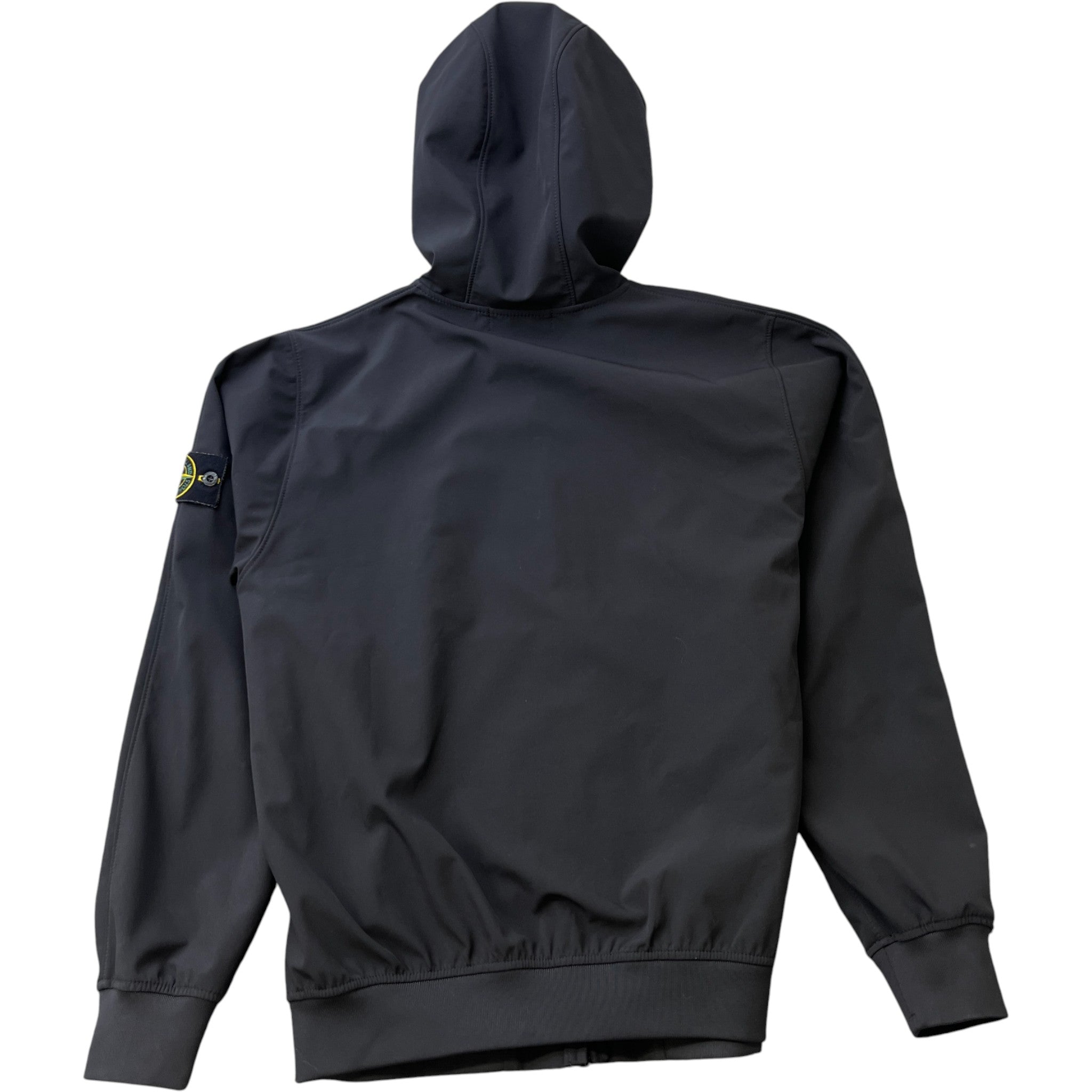 Men's Applique Logo Jacket Black Size L