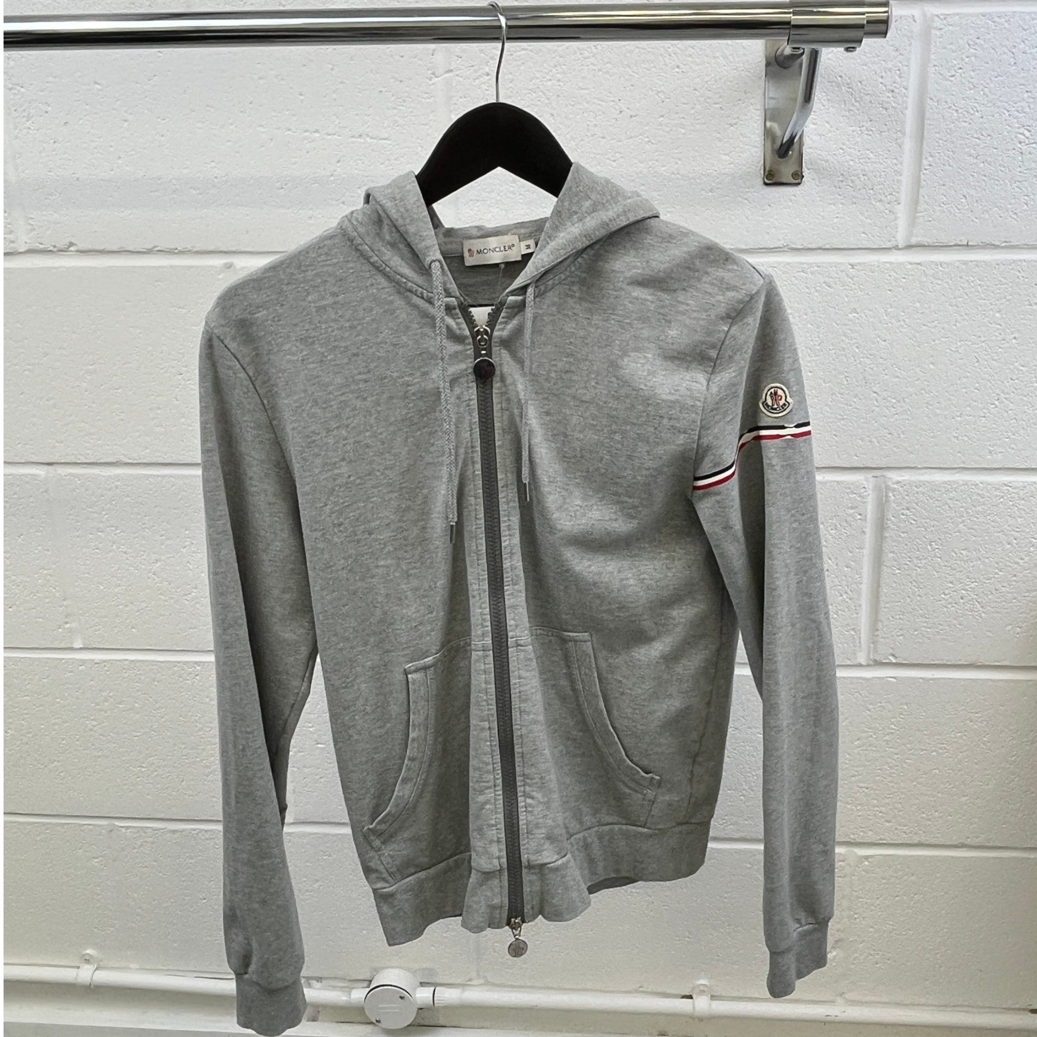 Men's Maglia Cardigan Hoodie Grey Size M