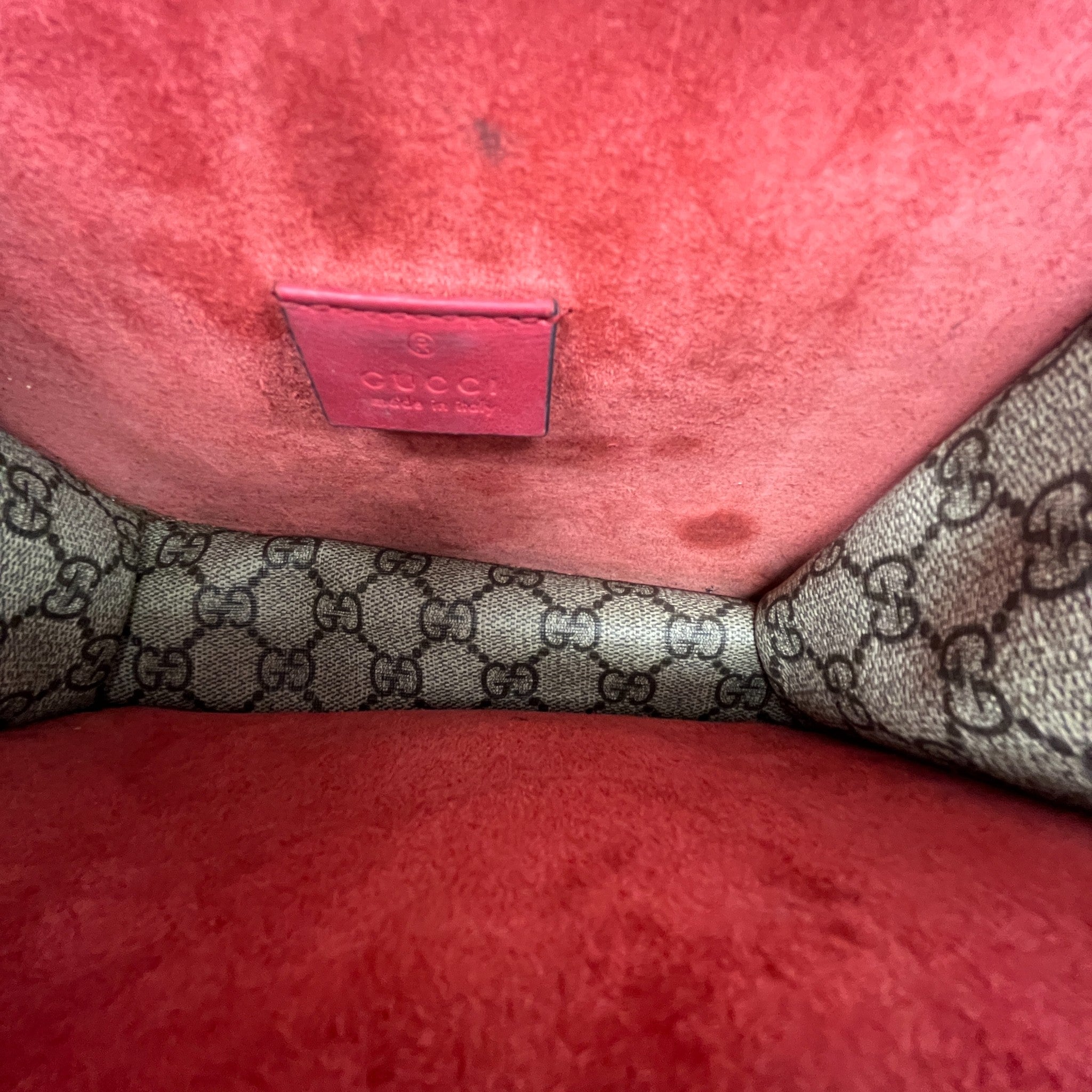 Women's Dionysus Gg Supreme Bag Beige