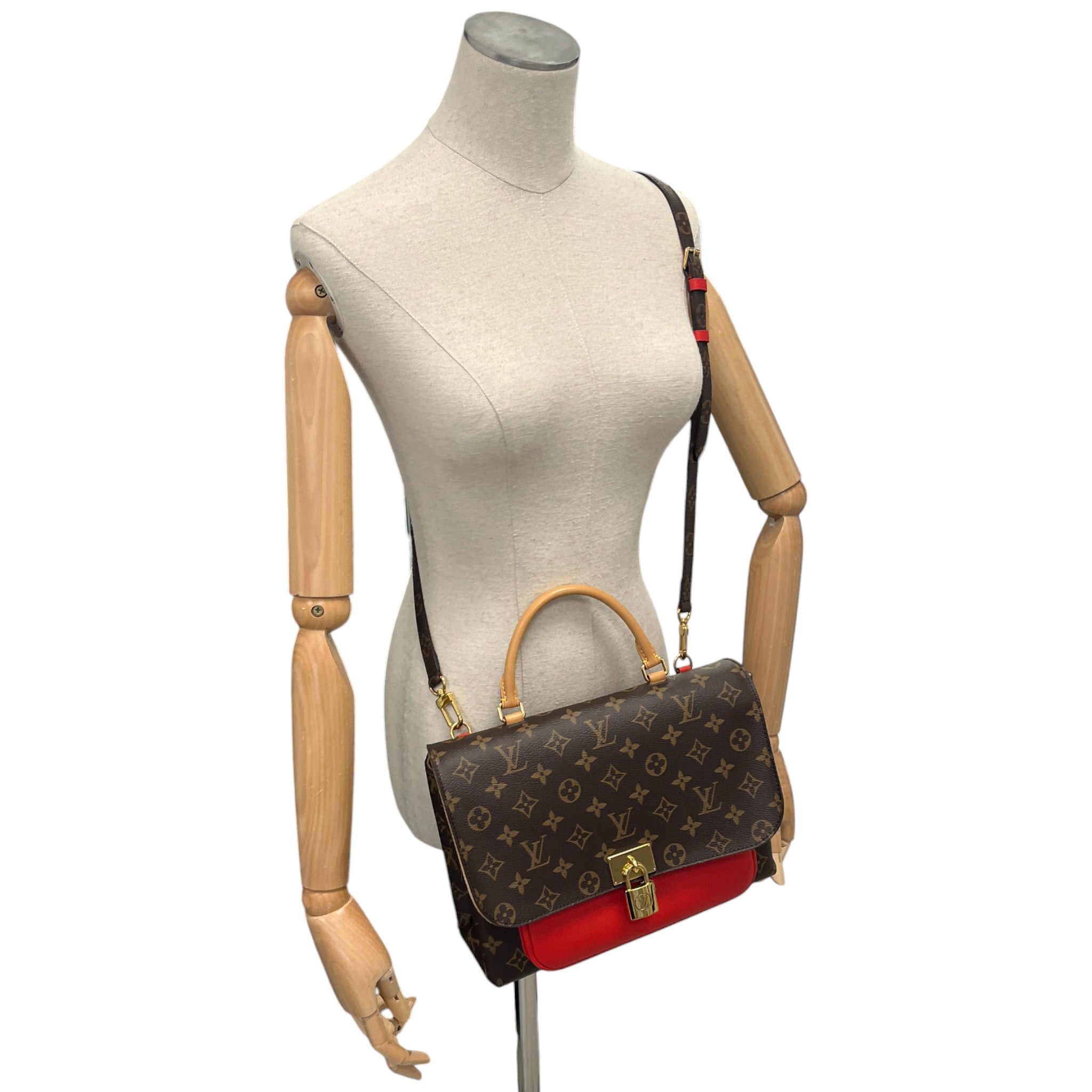 Women's Monogram Marignan Handbag Brown