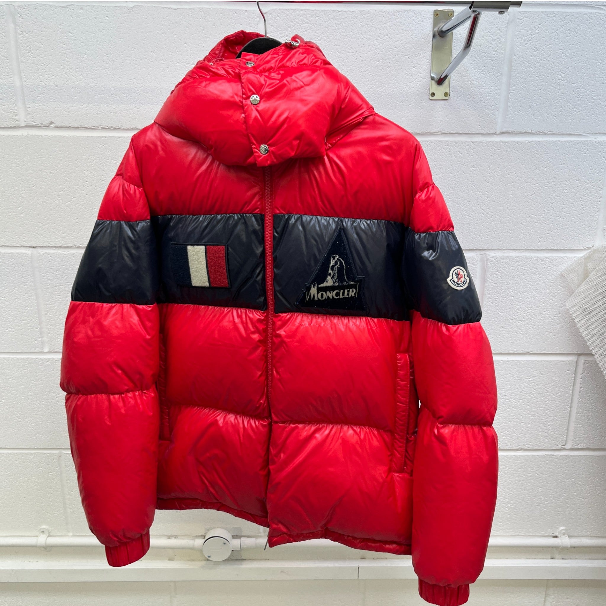Men's Gary Down Jacket Red Size 5 / XXL