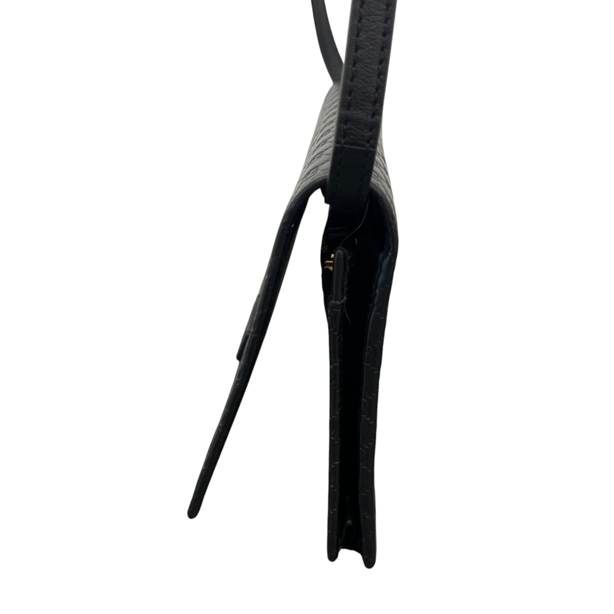 Women's Gg Supreme Microguccissima Handbag Black