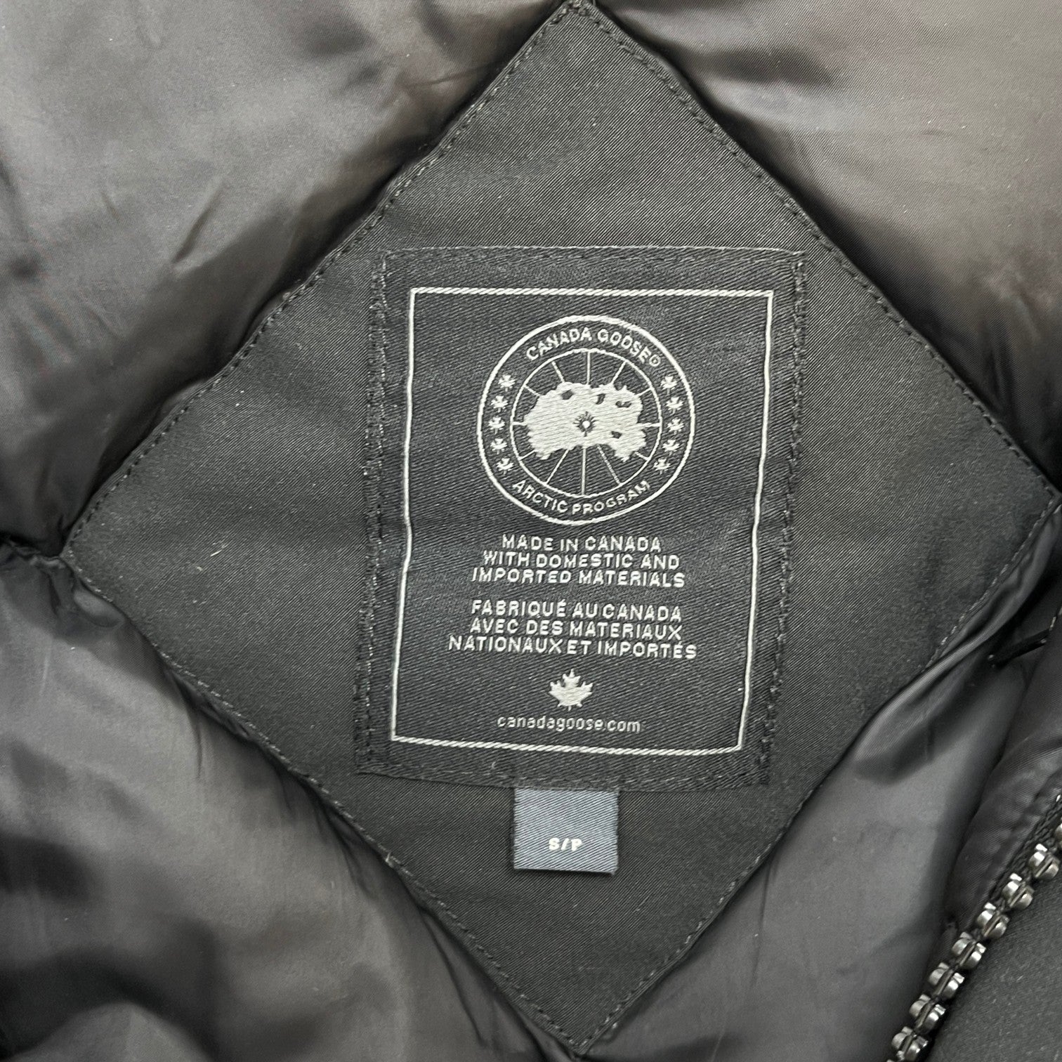 Men's Chateau Parka Down Jacket Black Size S