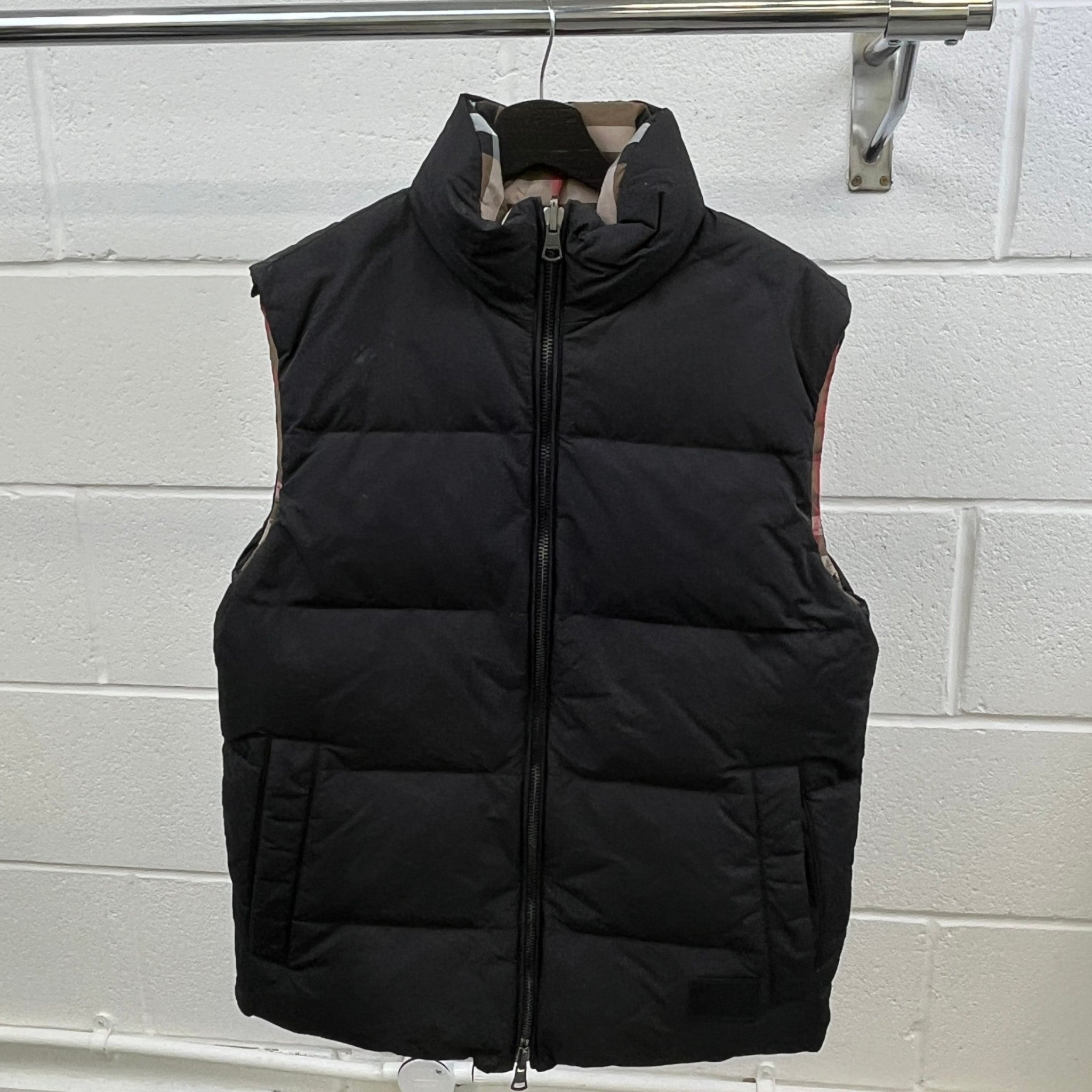 Men's Lowick Reversible Gilet Black Size S