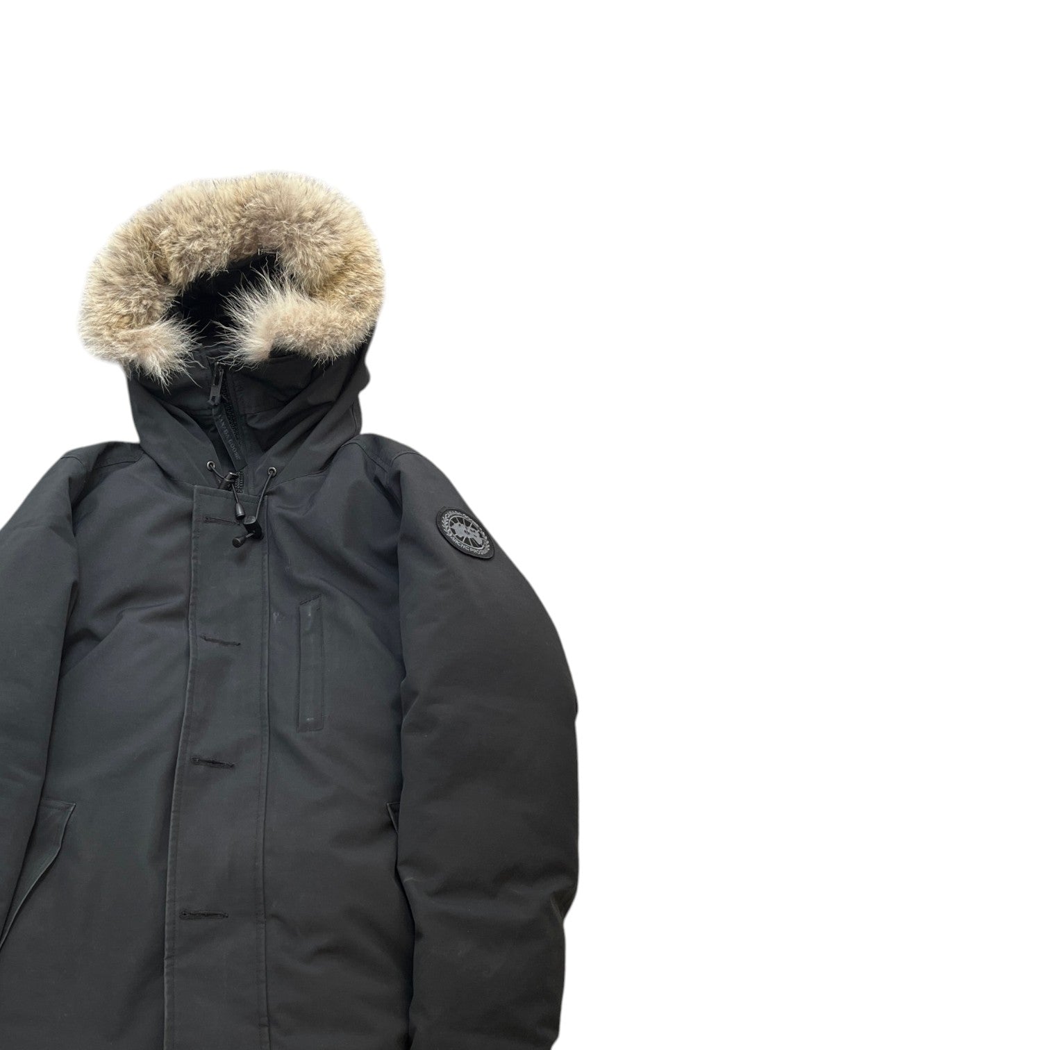 Men's Chateau Parka Down Jacket Black Size S