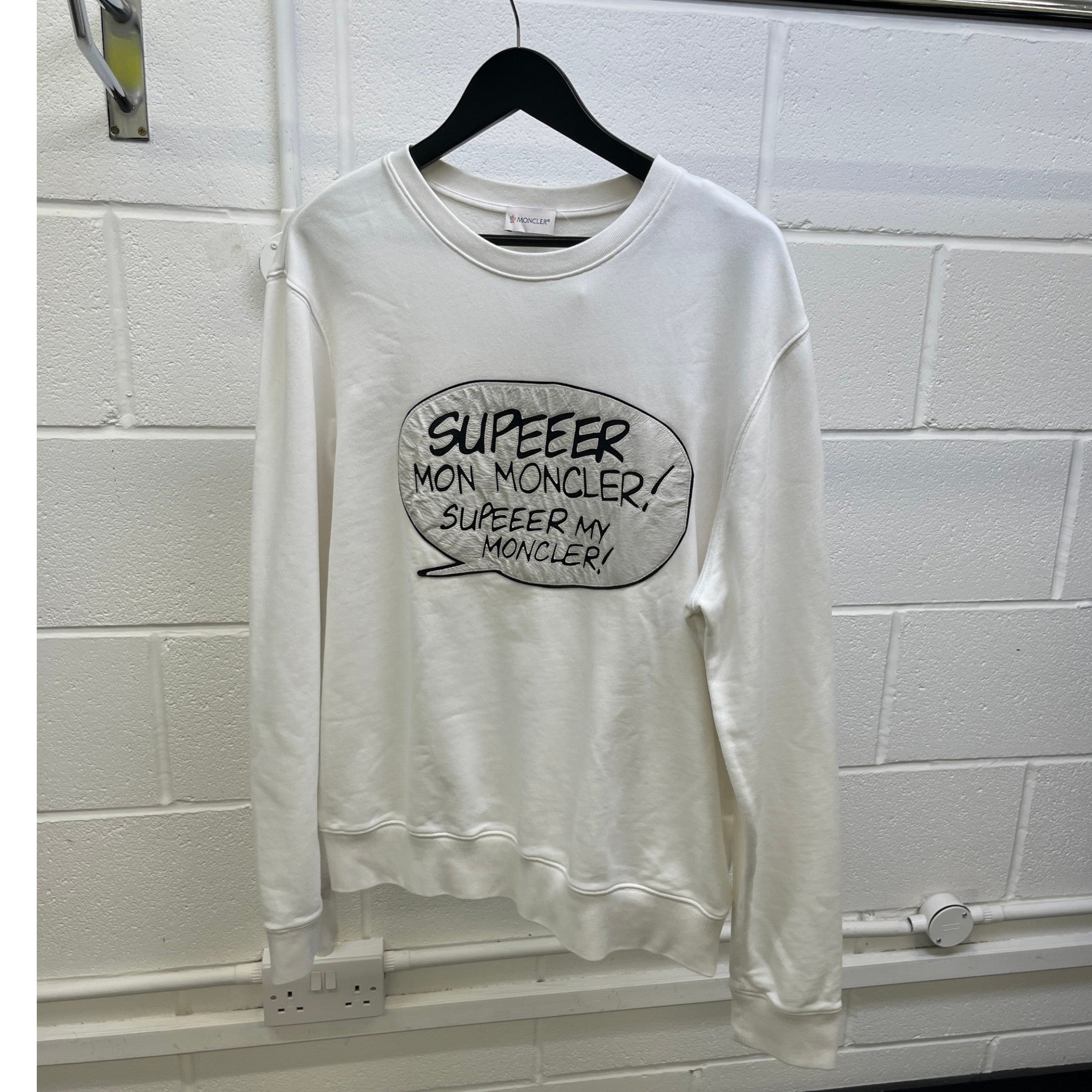 Men's Maglia Sweatshirt White Size XXL