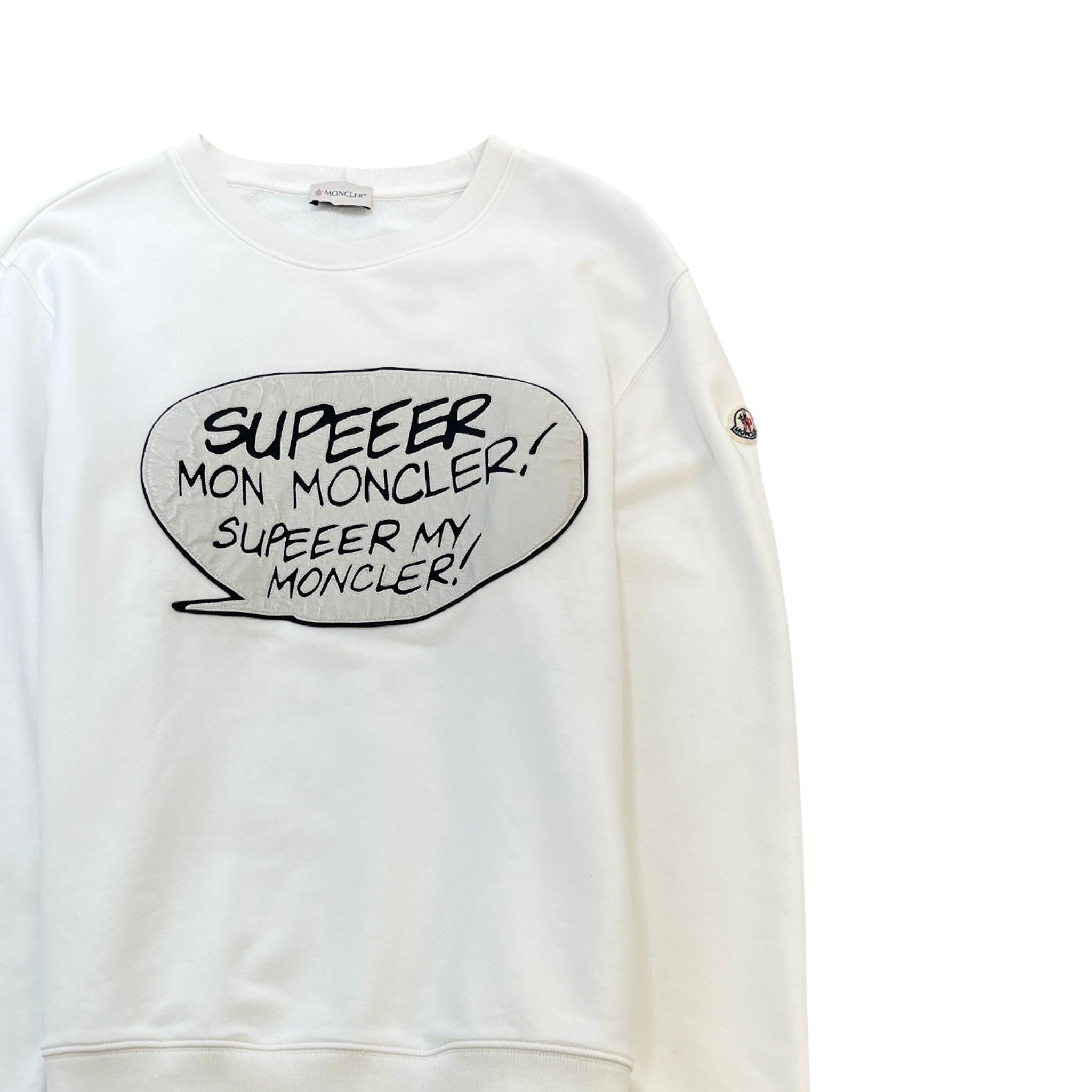 Men's Maglia Sweatshirt White Size XXL