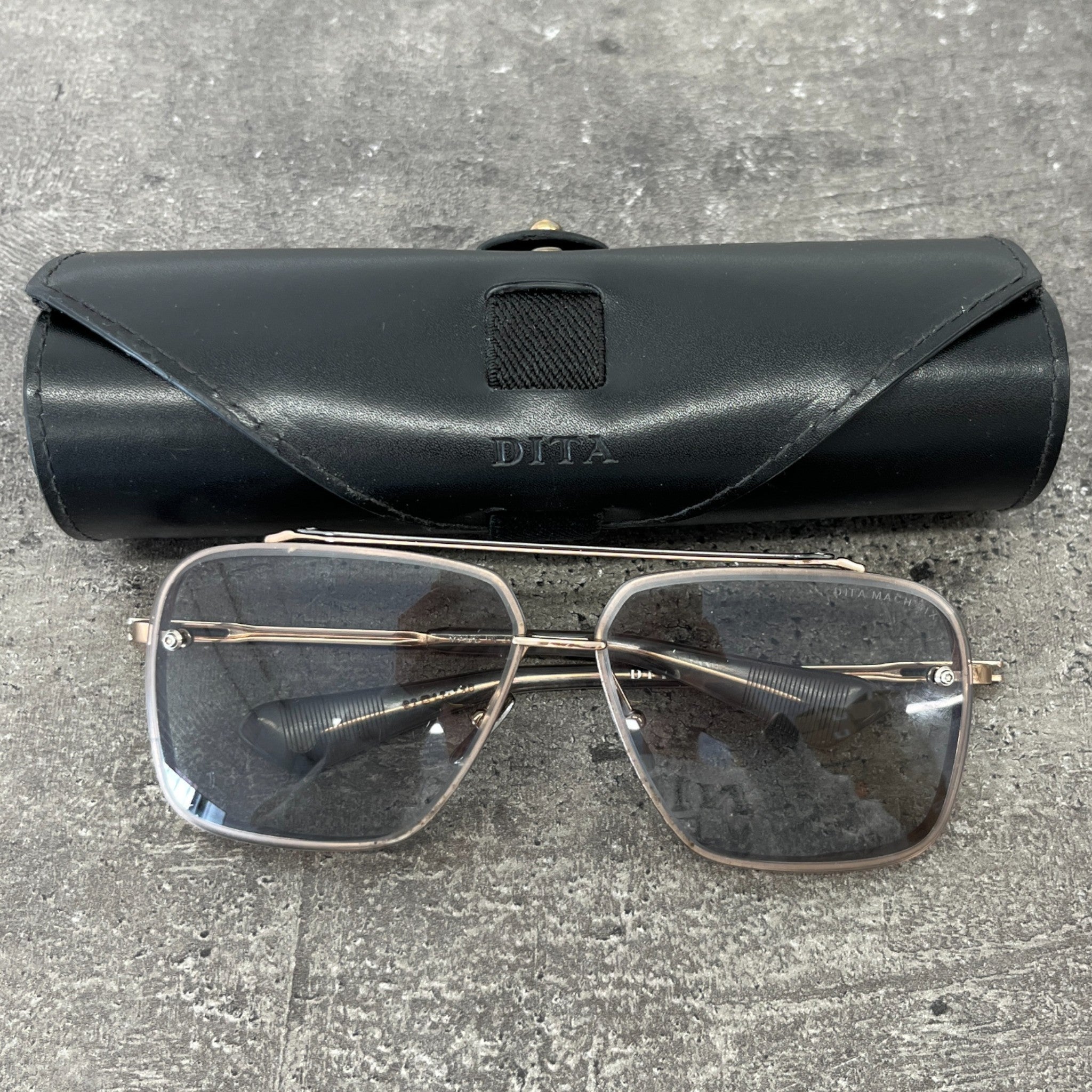 Men's Mach Six Titanium Sunglasses Rose Gold