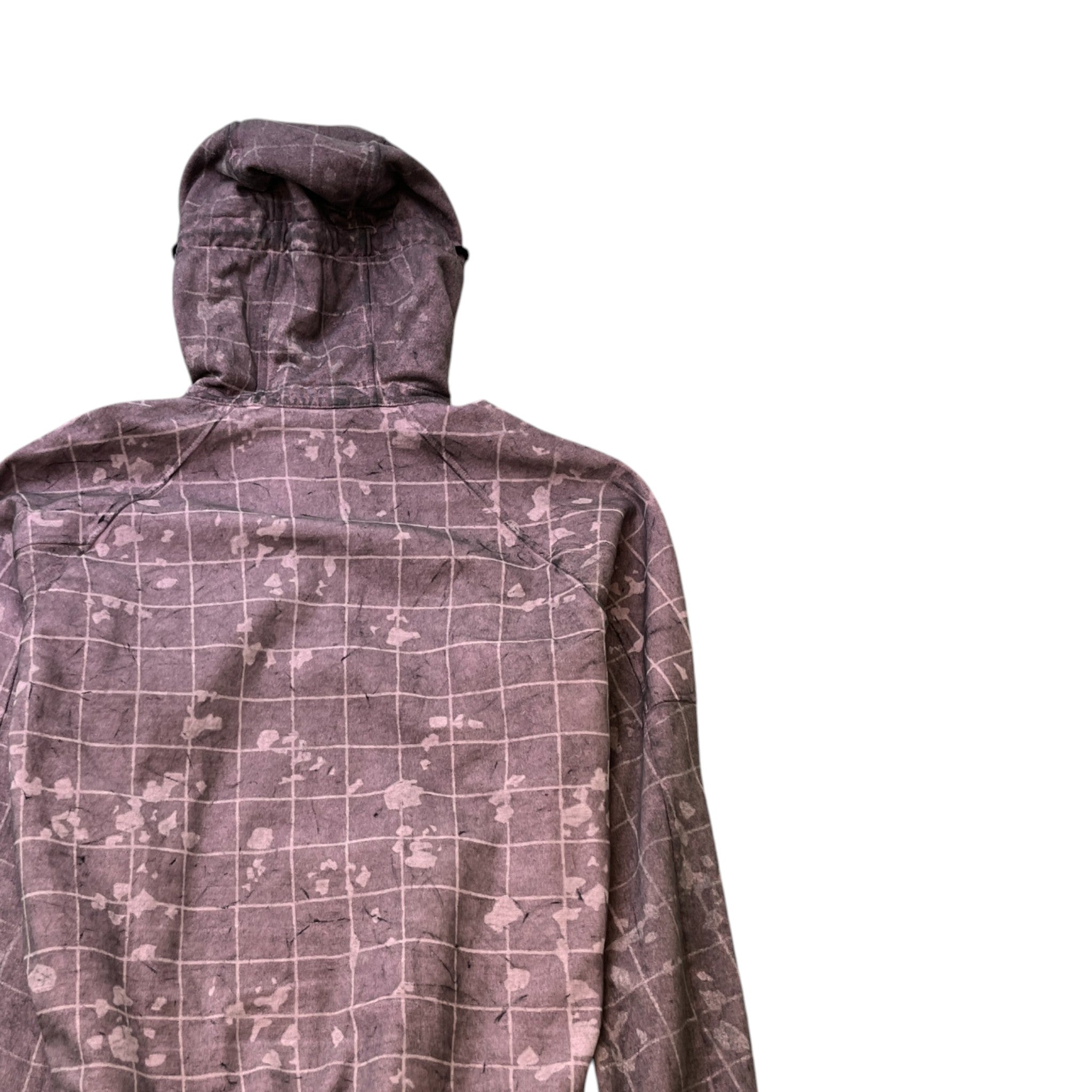 Men's Ghillie Laser Camo Hoodie Purple Size M