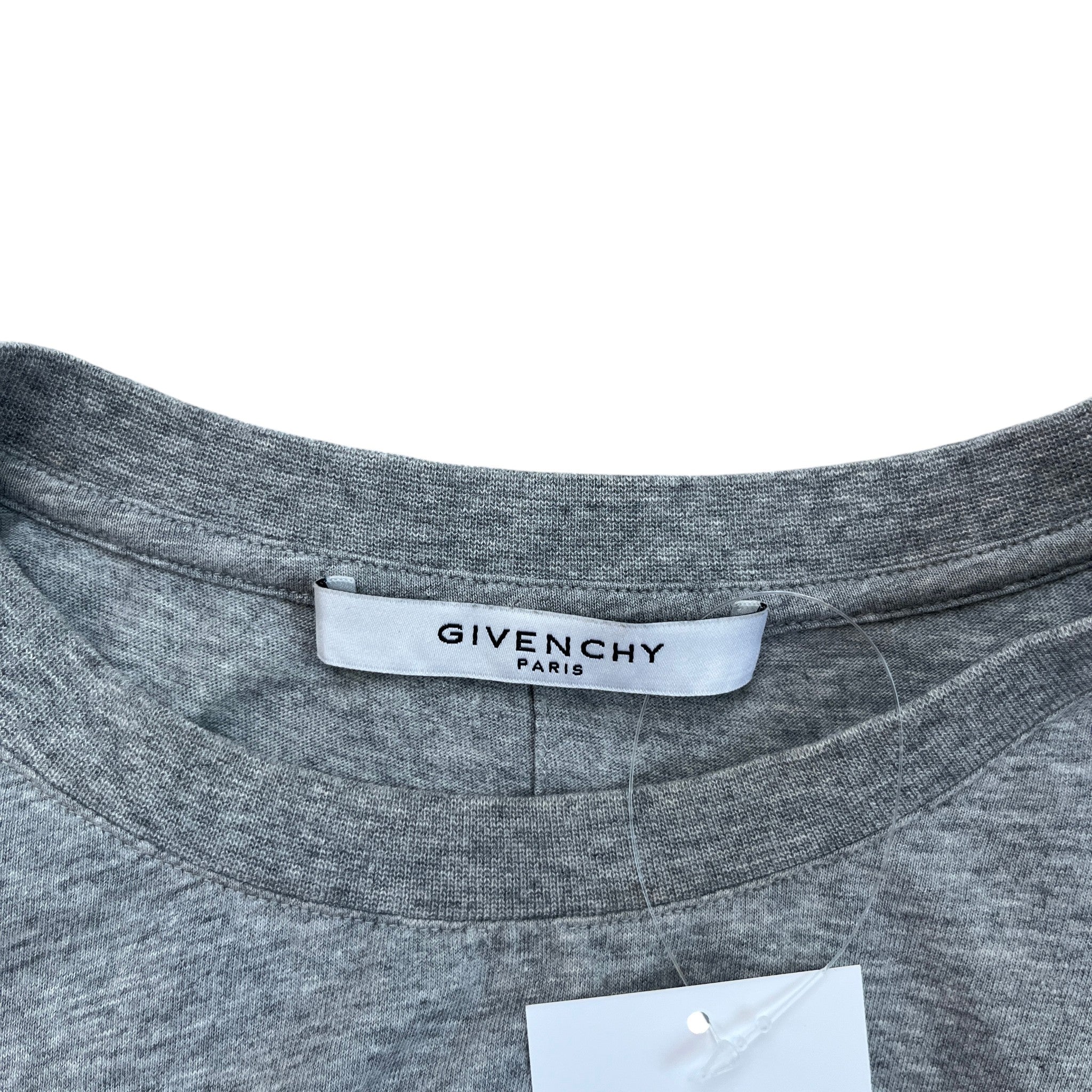 Men's Monkey Brothers Print T-Shirt Grey Size S