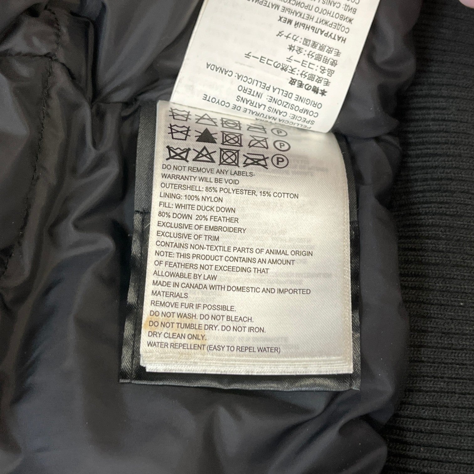 Men's Chilliwack Bomber Down Jacket Grey Size S