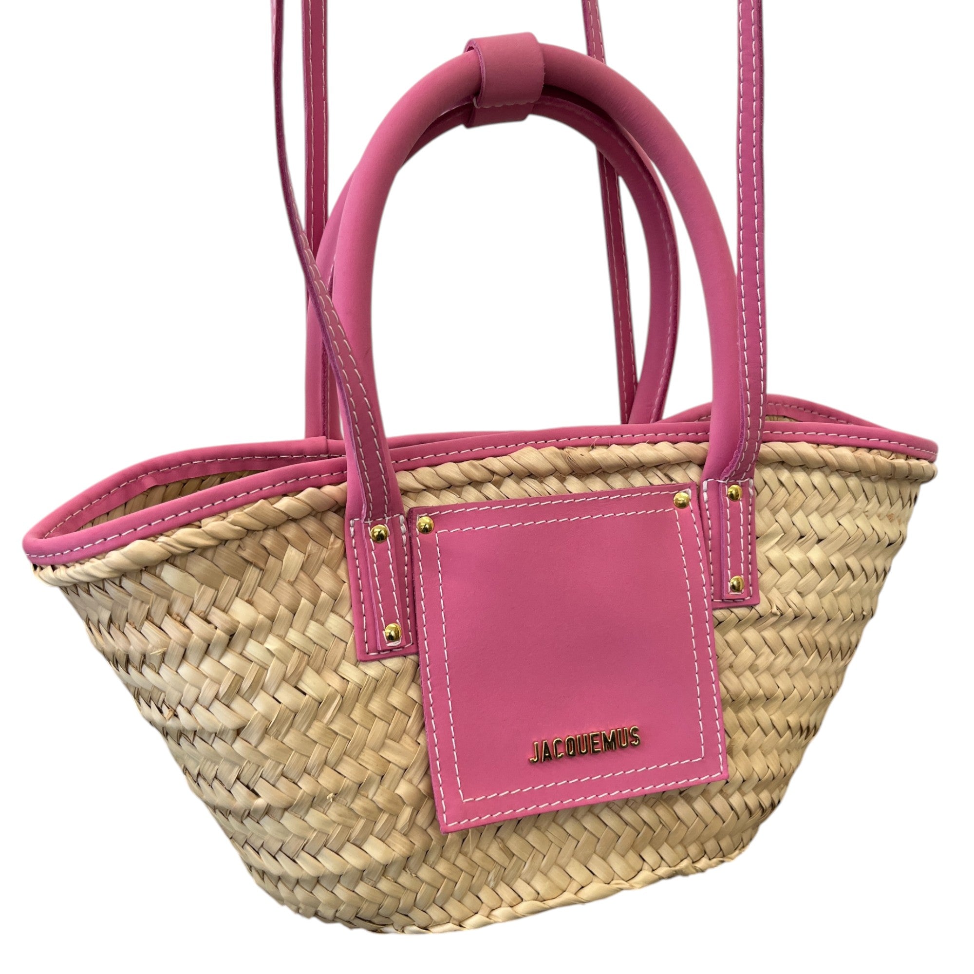Women's Le Panier Soleil Petite Palm Bag Pink