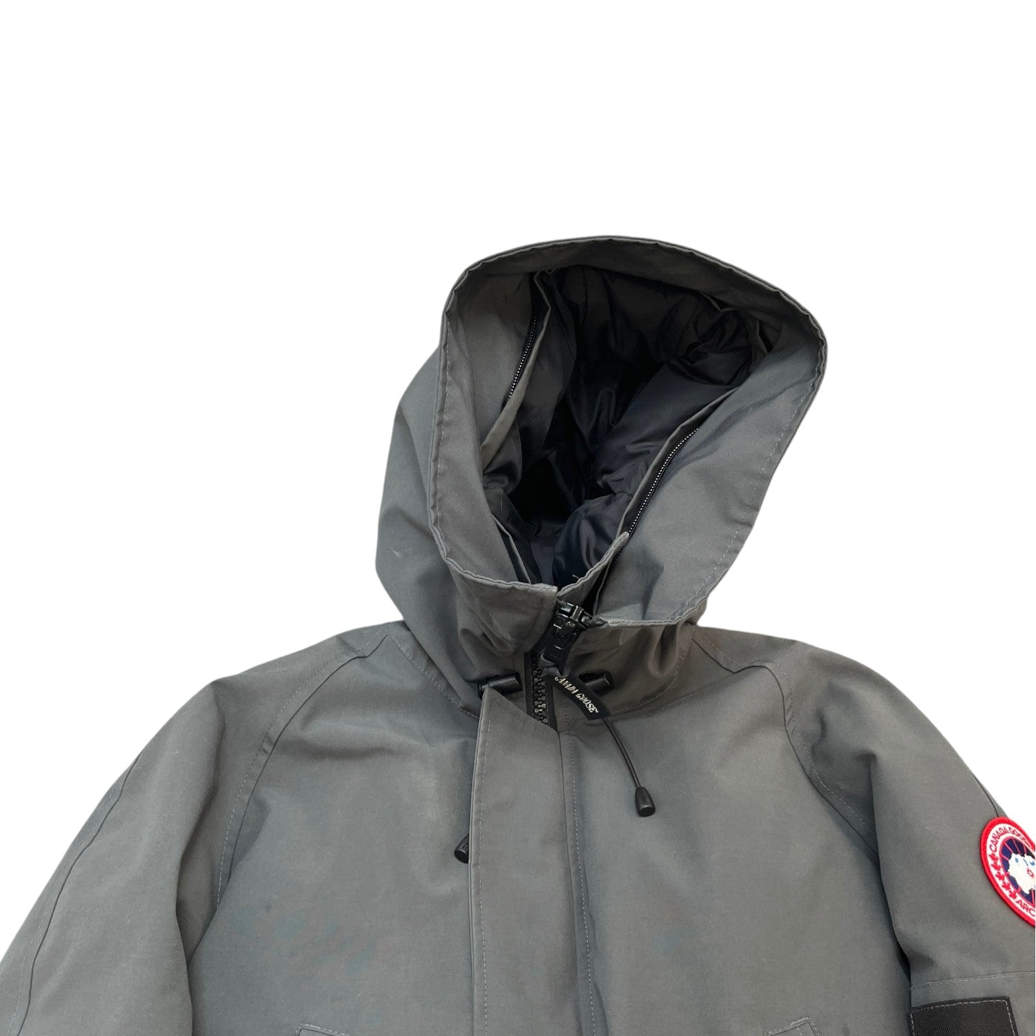 Men's Chilliwack Bomber Down Jacket Grey Size S