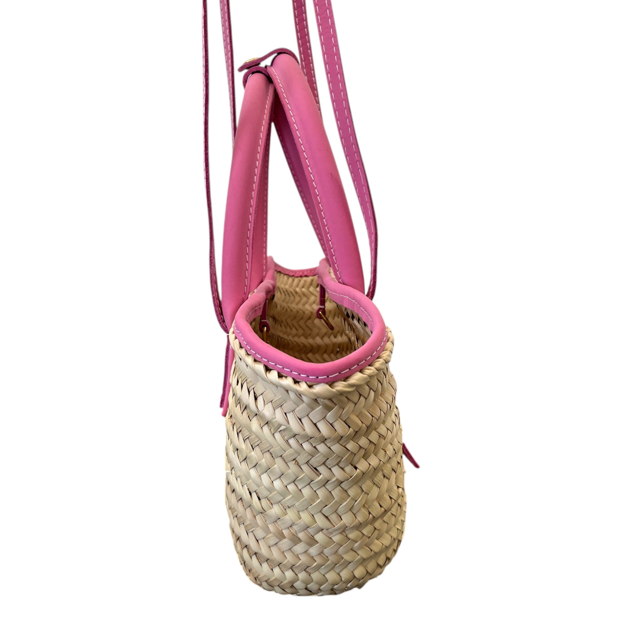 Women's Le Panier Soleil Petite Palm Bag Pink