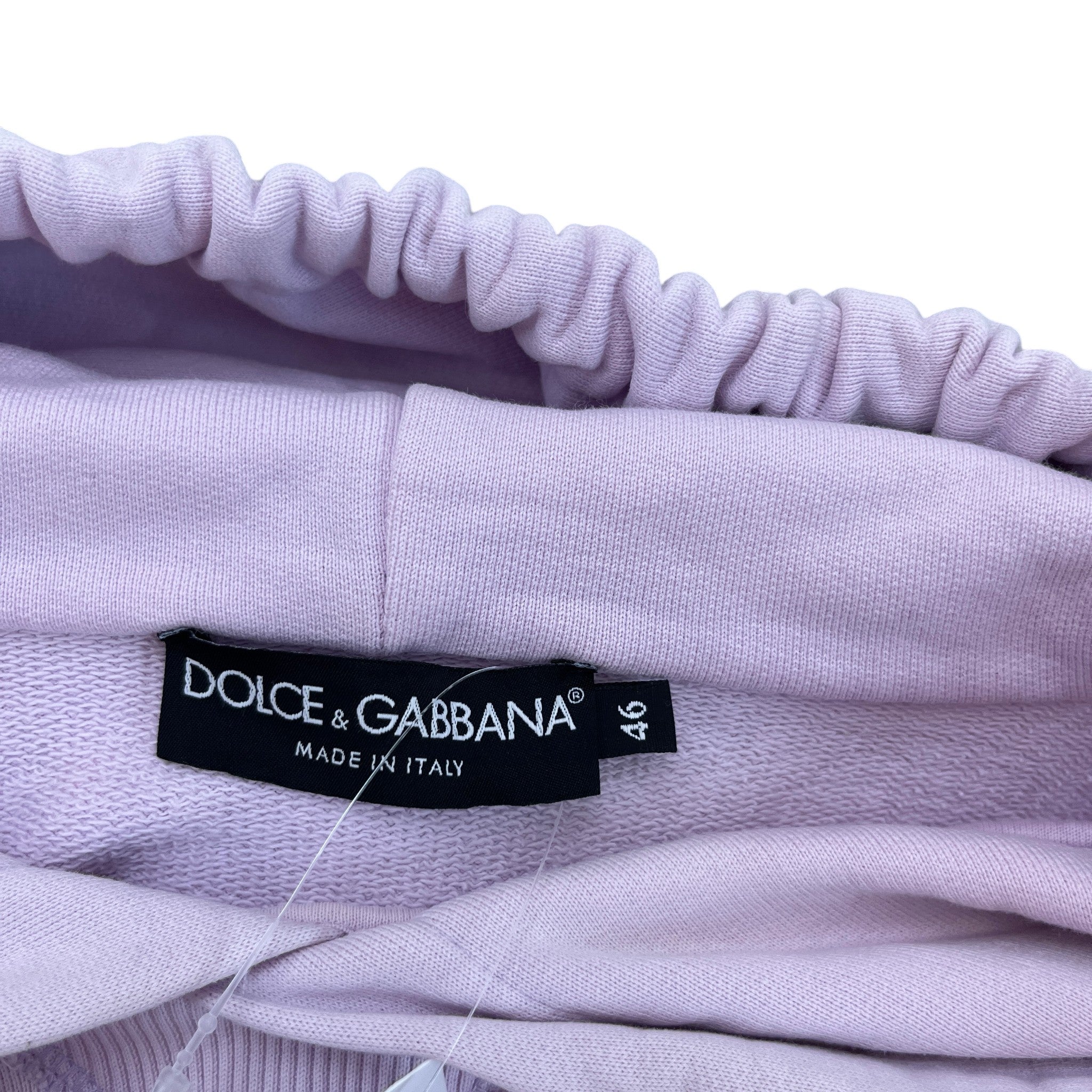 Men's Logo Print Hoodie Purple Size IT 46 / UK S