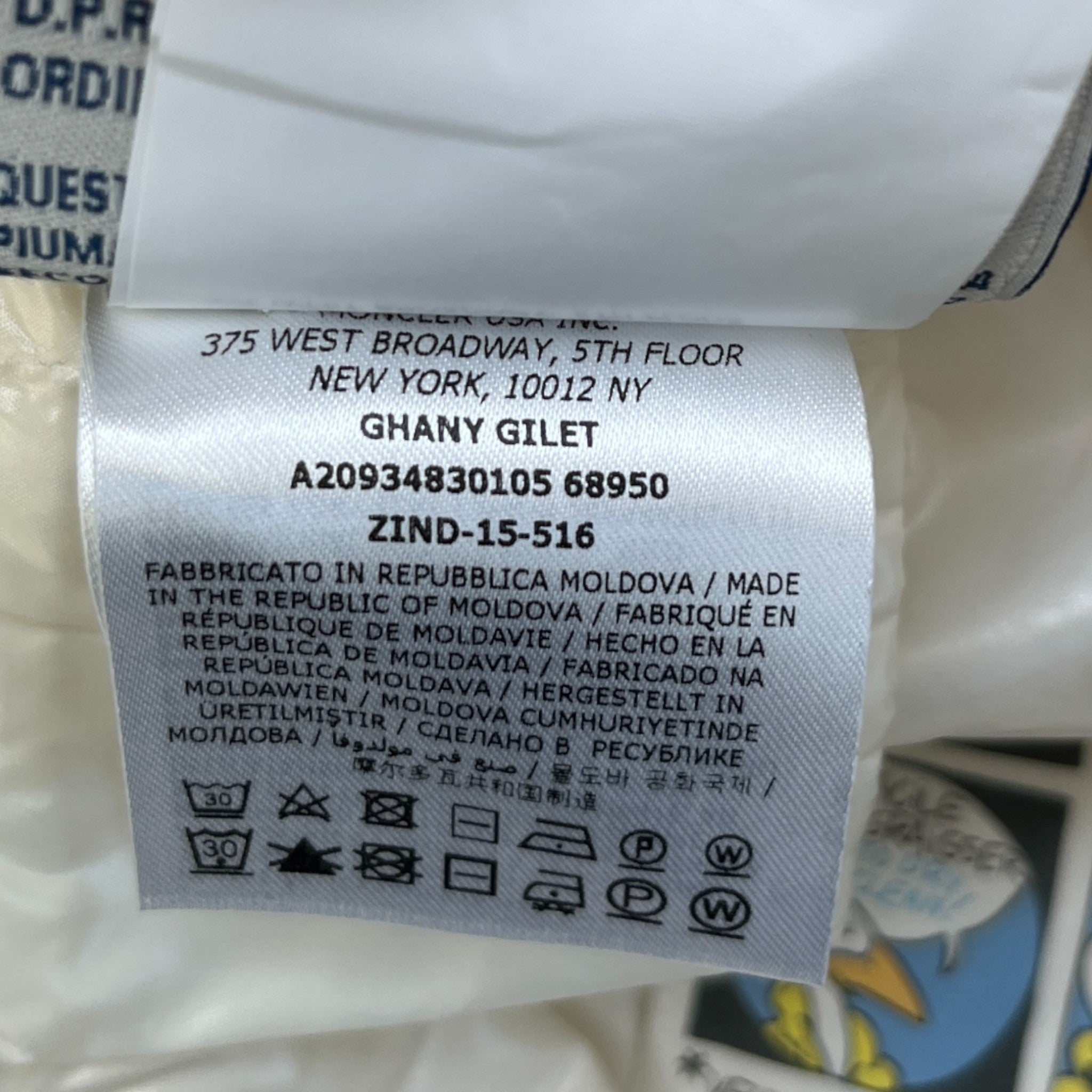 Women's Ghany Gilet Cream Size 1 / UK 10