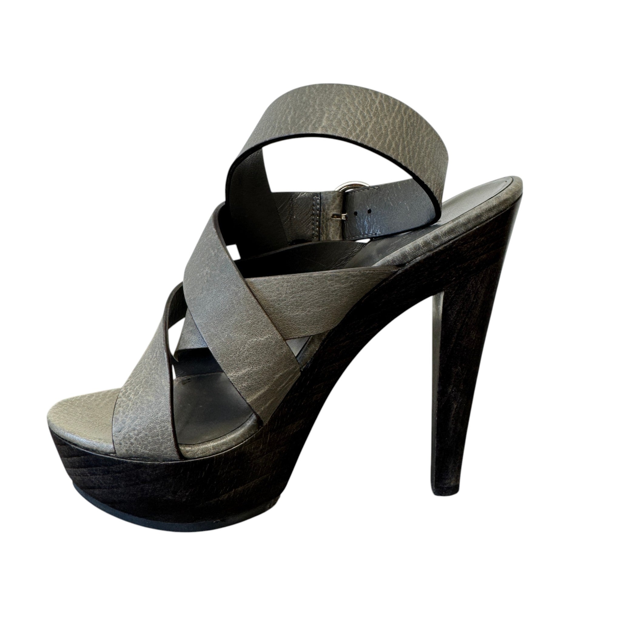 Women's Libeccio Platform Heels Grey Size EU 36 / UK 3