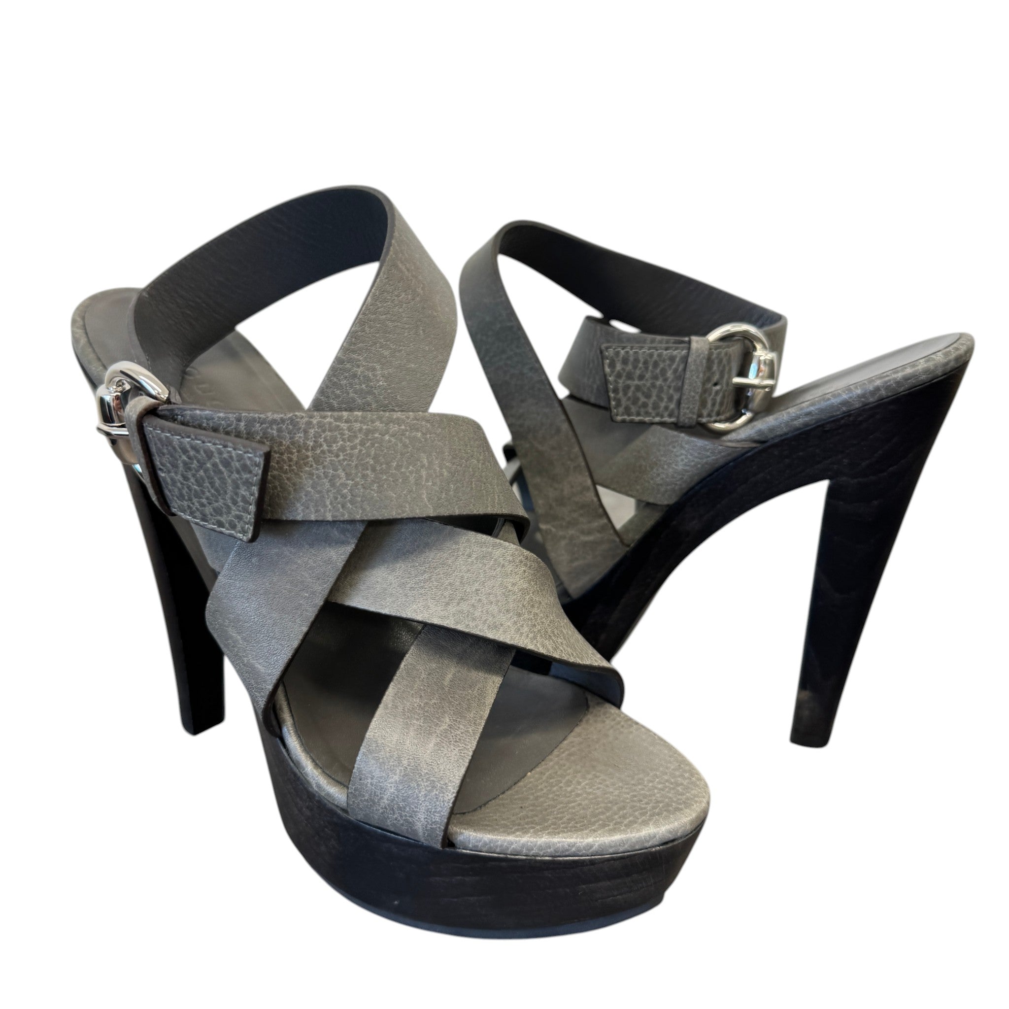 Women's Libeccio Platform Heels Grey Size EU 36 / UK 3